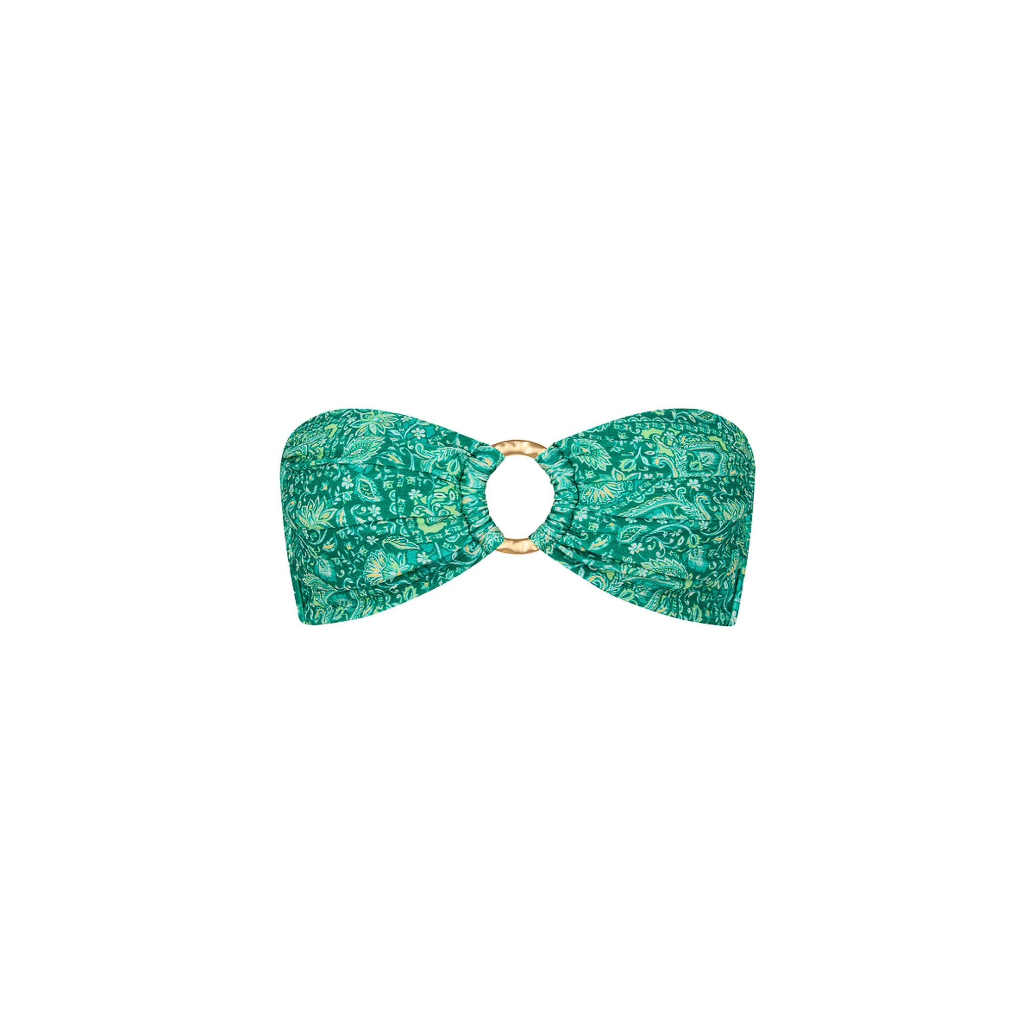 1075-strapless-bandeau-bikini-top-emerald-aura-1.webp Strapless Bandeau Bikini Top - Emerald Aura