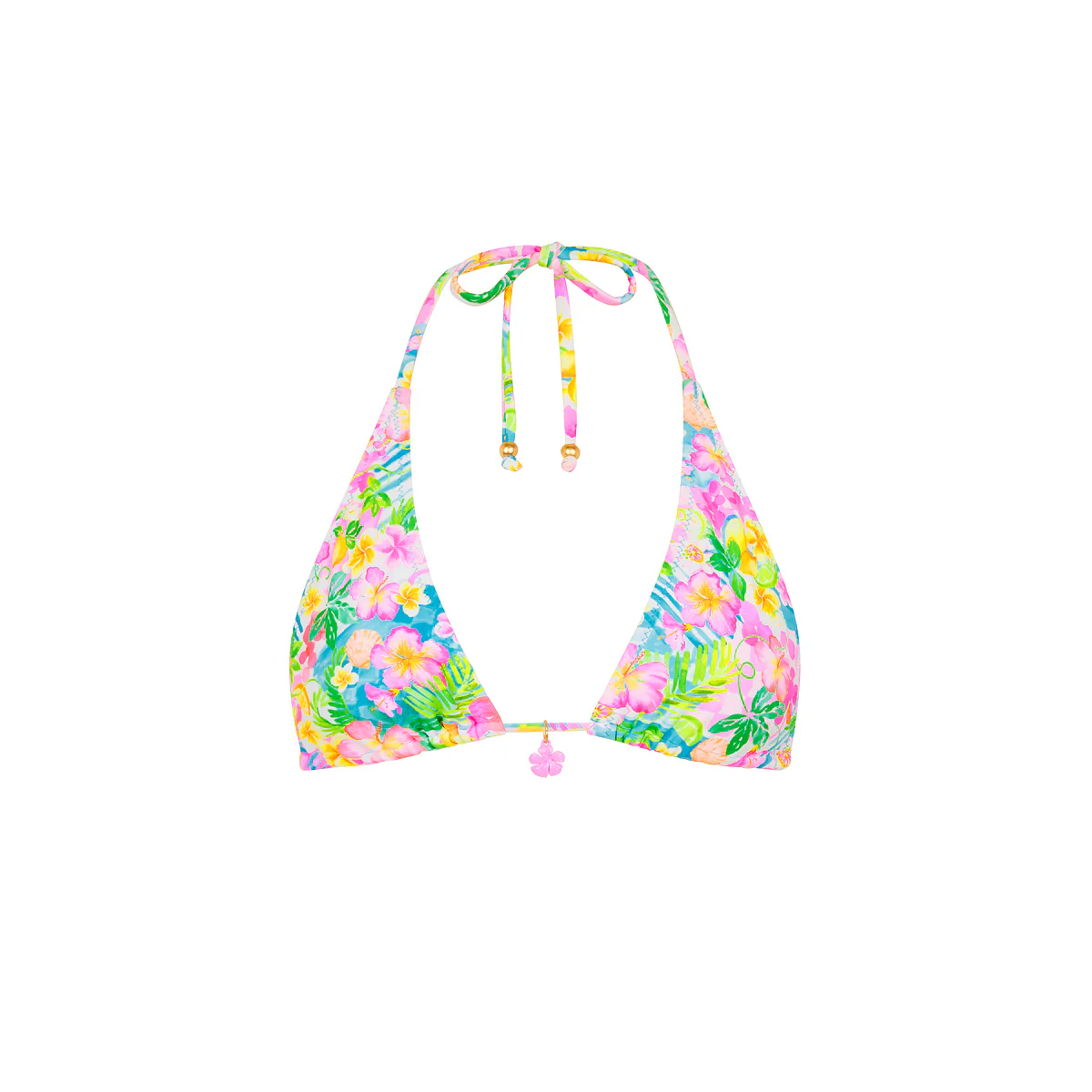 1121-classic-tie-halter-bikini-top-summer-daydreams-1.webp Classic Tie Halter Bikini Top - Summer Daydreams