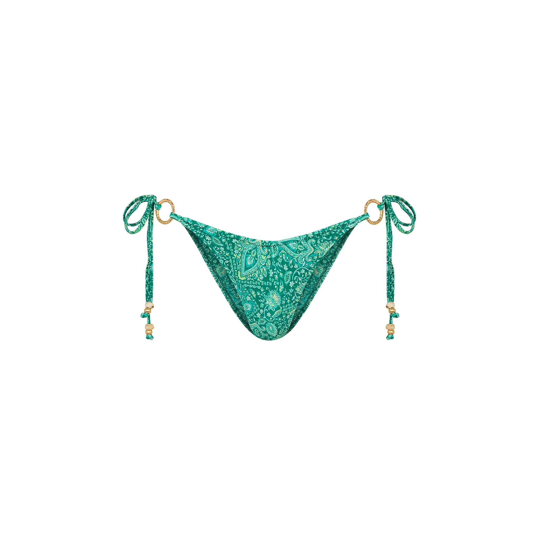 1129-ring-cheeky-tie-bikini-bottom-emerald-aura-1.webp Ring Cheeky Tie Bikini Bottom - Emerald Aura