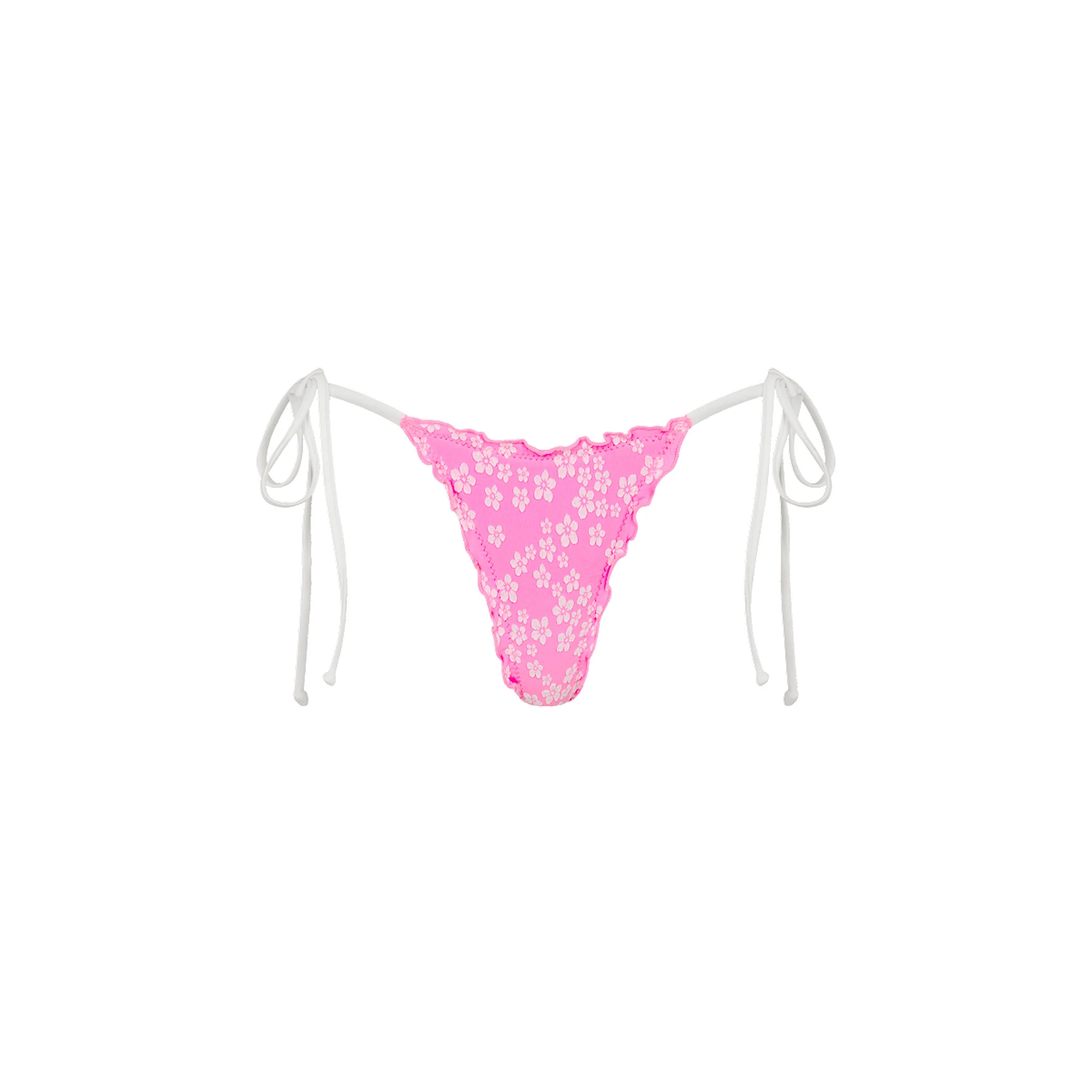 1152-lettuce-edge-thong-tie-bikini-bottom-sugar-sprinkle-1.webp Lettuce Edge Thong Tie Bikini Bottom - Sugar Sprinkle