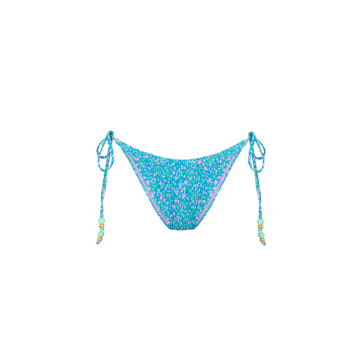 1206-shirred-dipped-cheeky-tie-bikini-bottom-ocean-kisses-1.webp Shirred Dipped Cheeky Tie Bikini Bottom - Ocean Kisses
