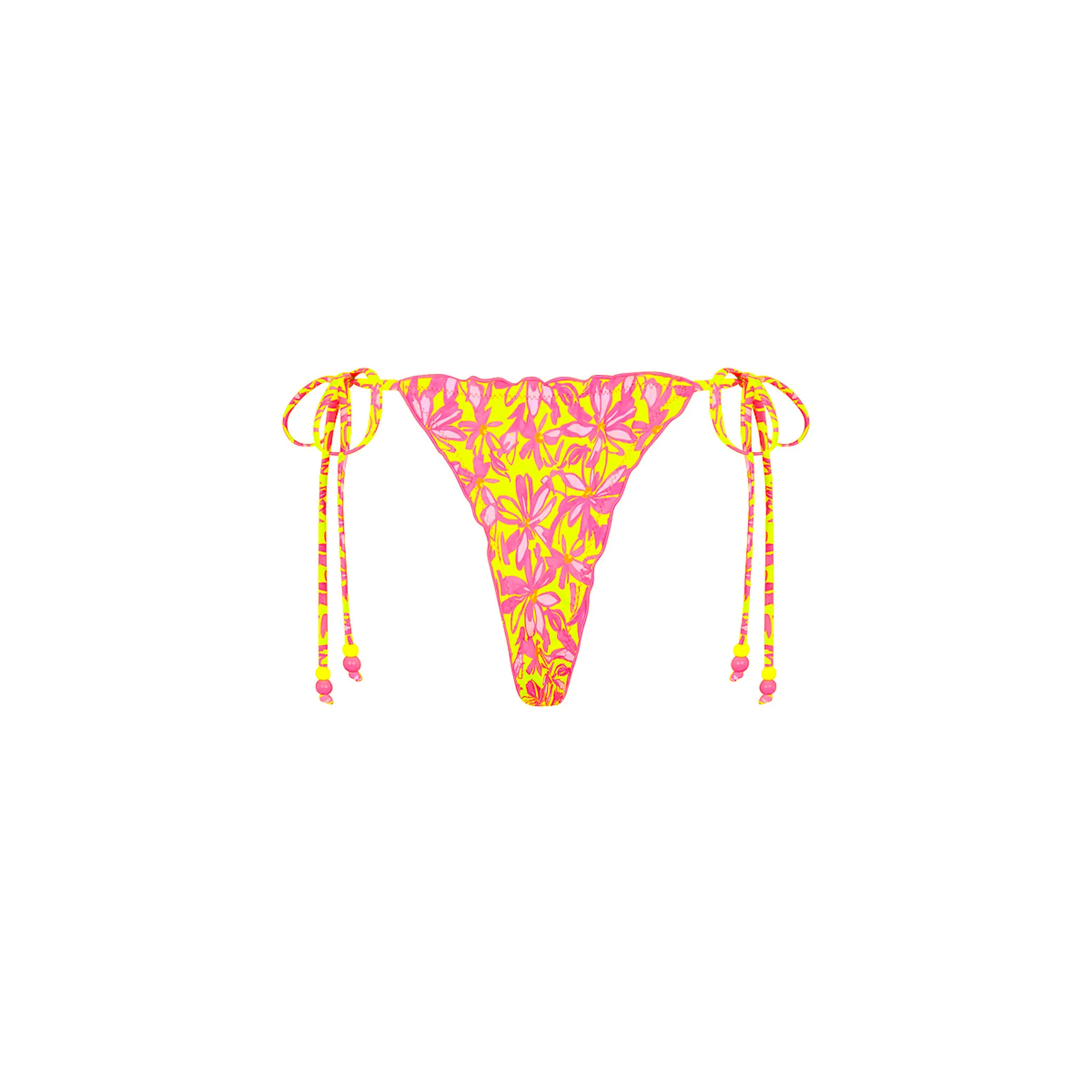 1236-lettuce-edge-thong-tie-bikini-bottom-sherbet-skies-8.webp Lettuce Edge Thong Tie Bikini Bottom - Sherbet Skies