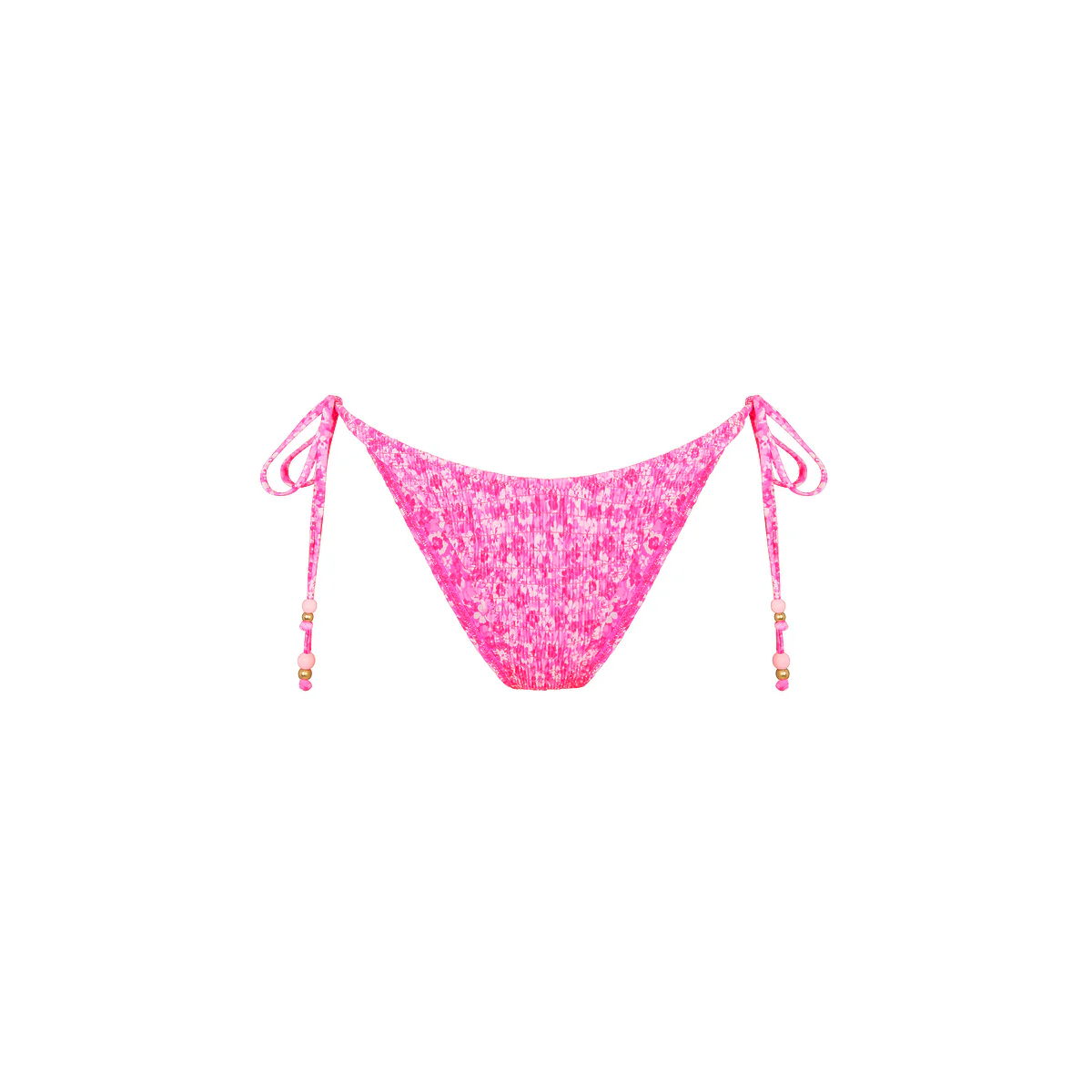 1258-shirred-dipped-cheeky-tie-bikini-bottom-berry-burst-1.webp Shirred Dipped Cheeky Tie Bikini Bottom - Berry Burst