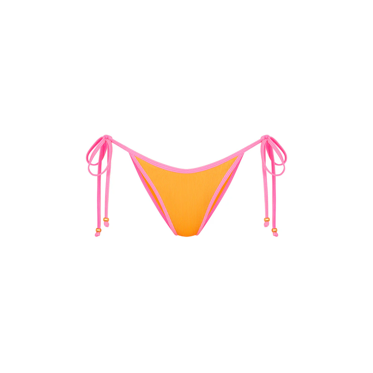 1279-bind-dipped-cheeky-tie-bikini-bottom-peach-pop-1.webp Bind Dipped Cheeky Tie Bikini Bottom - Peach Pop