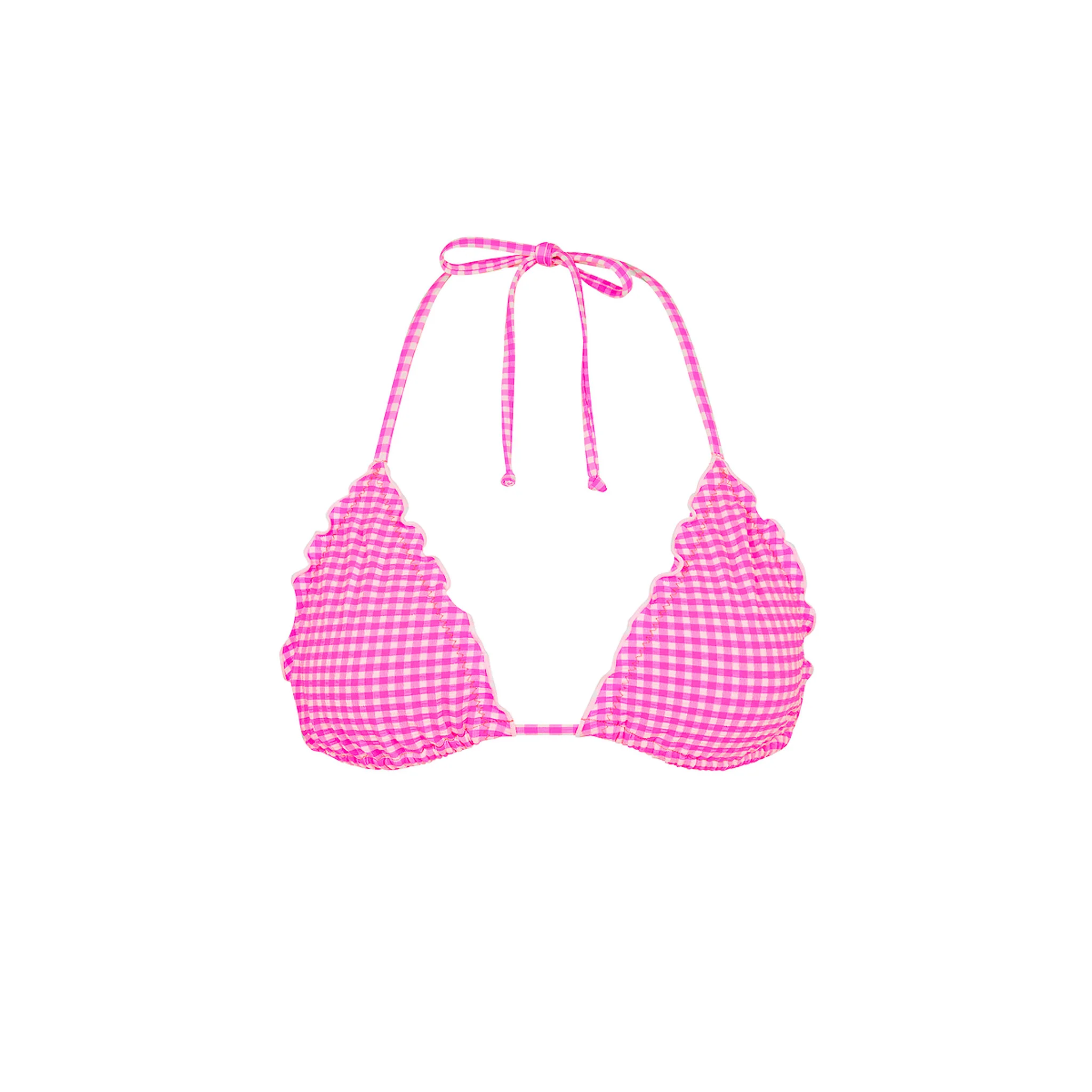 130-lettuce-edge-bralette-bikini-top-pink-diva-1.webp Lettuce Edge Bralette Bikini Top - Pink Diva