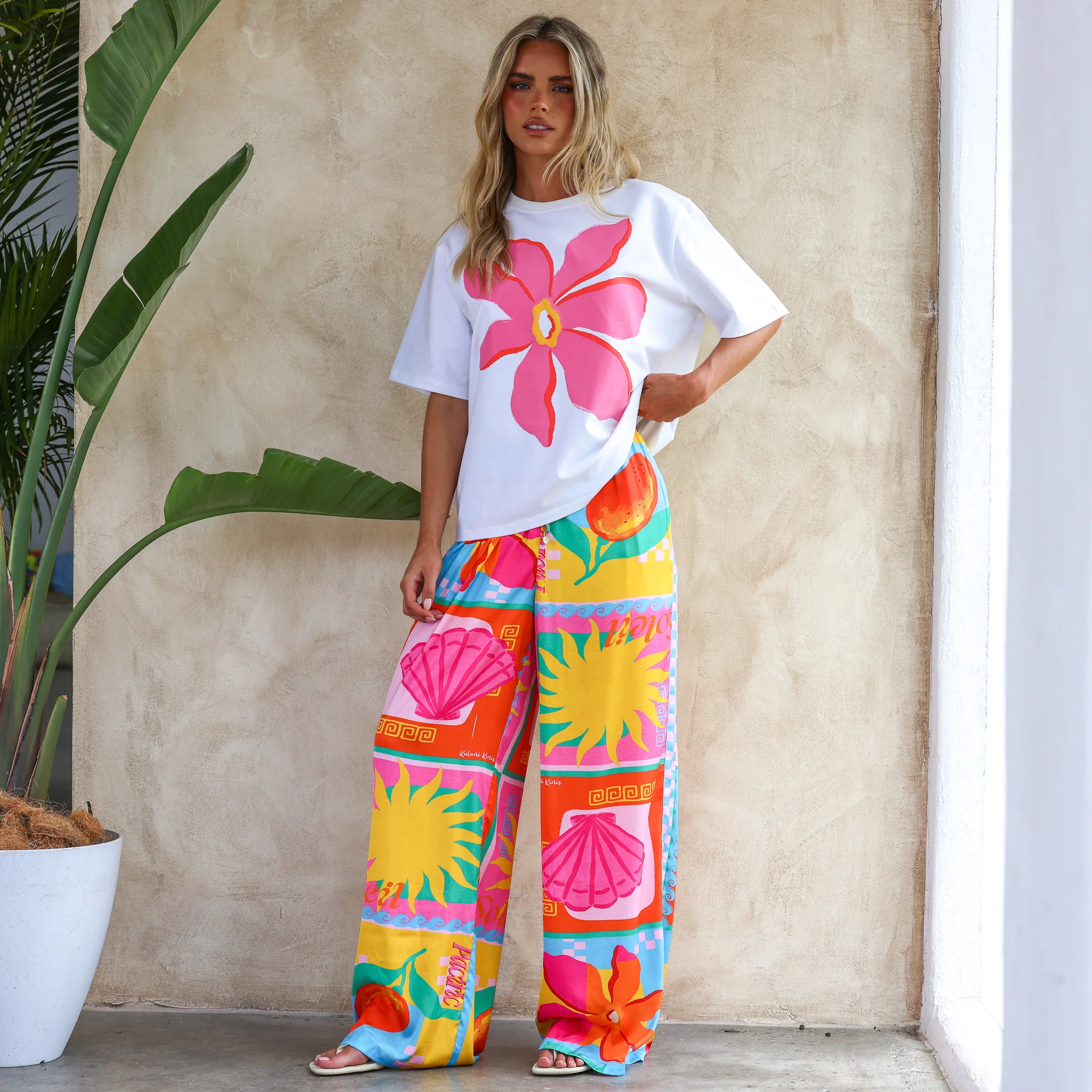 Boyfriend Tee - Paradise Punch
