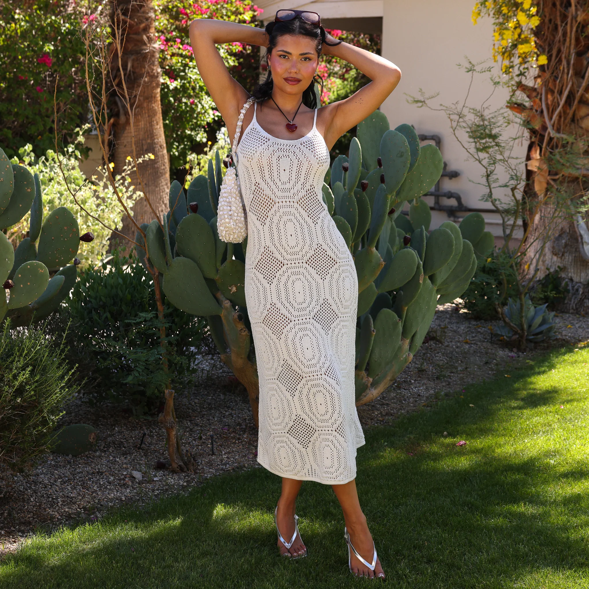 1370-crochet-lace-knit-maxi-dress-whipped-white-6.webp Crochet Lace Knit Maxi Dress - Whipped White