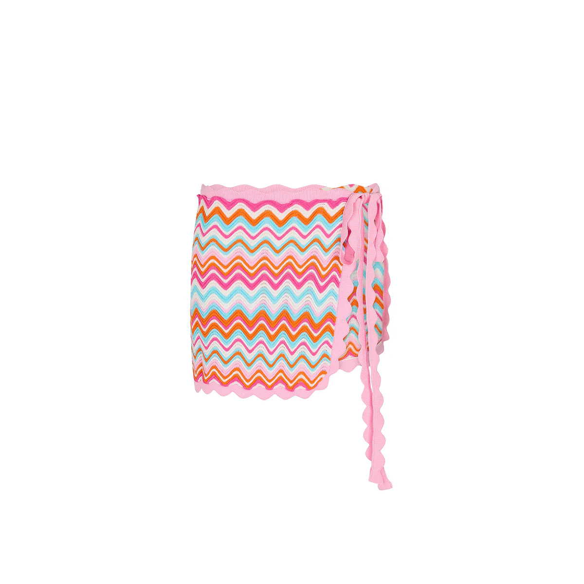 1412-essential-knit-sarong-sunset-wave-1.webp Essential Knit Sarong - Sunset Wave