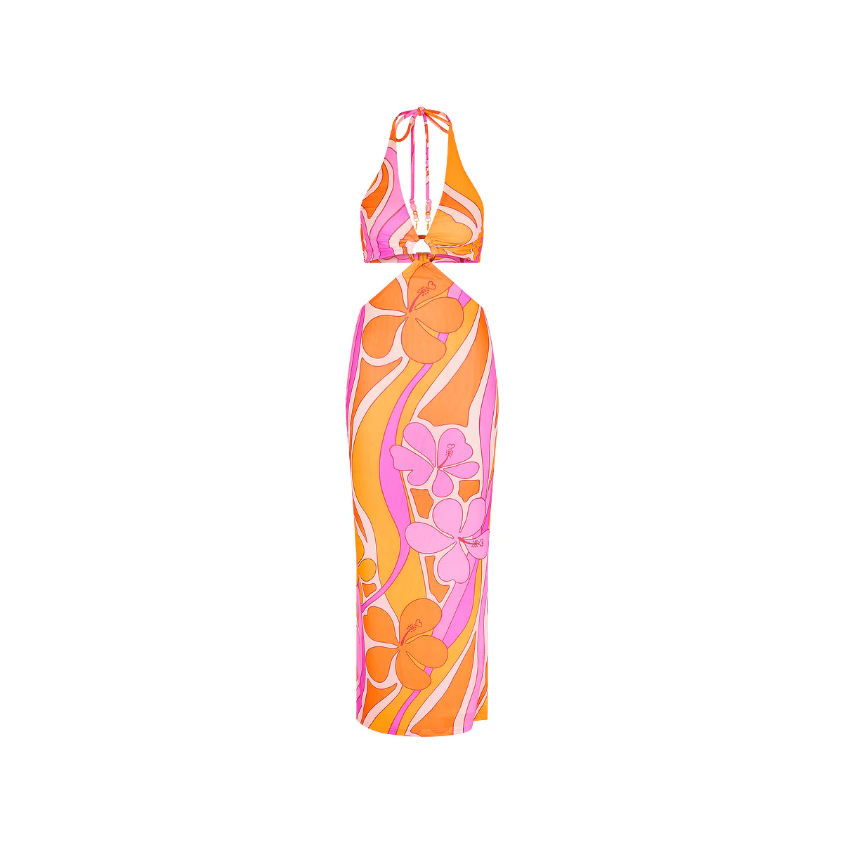 1477-mesh-ring-maxi-dress-sunrise-swirl-1.webp Mesh Ring Maxi Dress - Sunrise Swirl