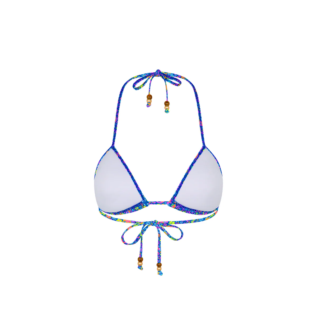 1505-padded-bind-triangle-bikini-top-electric-bloom-9.webp Padded Bind Triangle Bikini Top - Electric Bloom