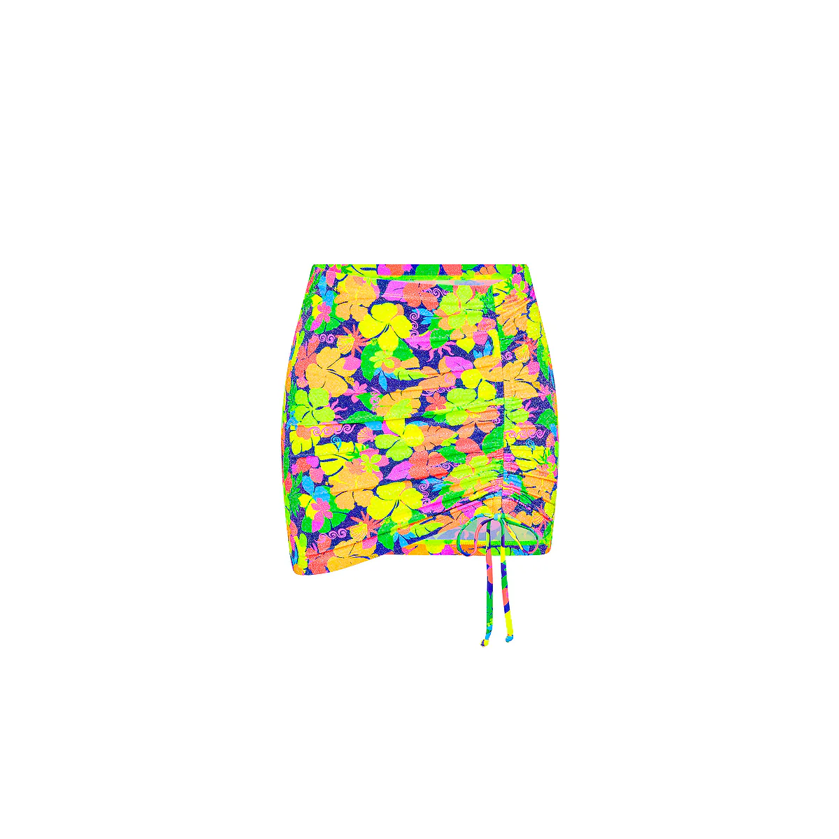 1548-ruched-tie-mini-skirt-neon-sunset-1.webp Ruched Tie Mini Skirt - Neon Sunset
