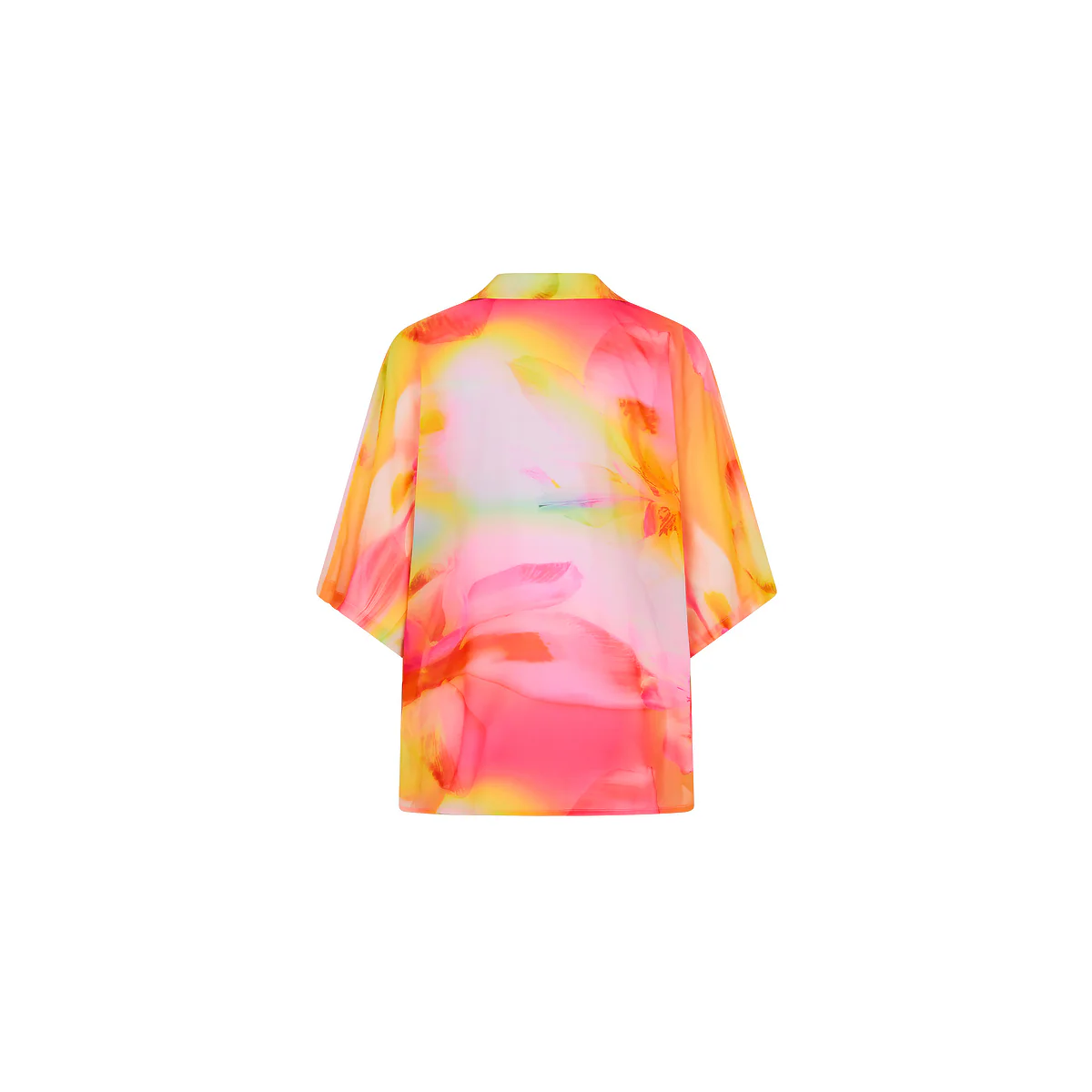 1585-sheer-short-sleeve-shirt-frangipani-swirl-10.webp Sheer Short Sleeve Shirt - Frangipani Swirl