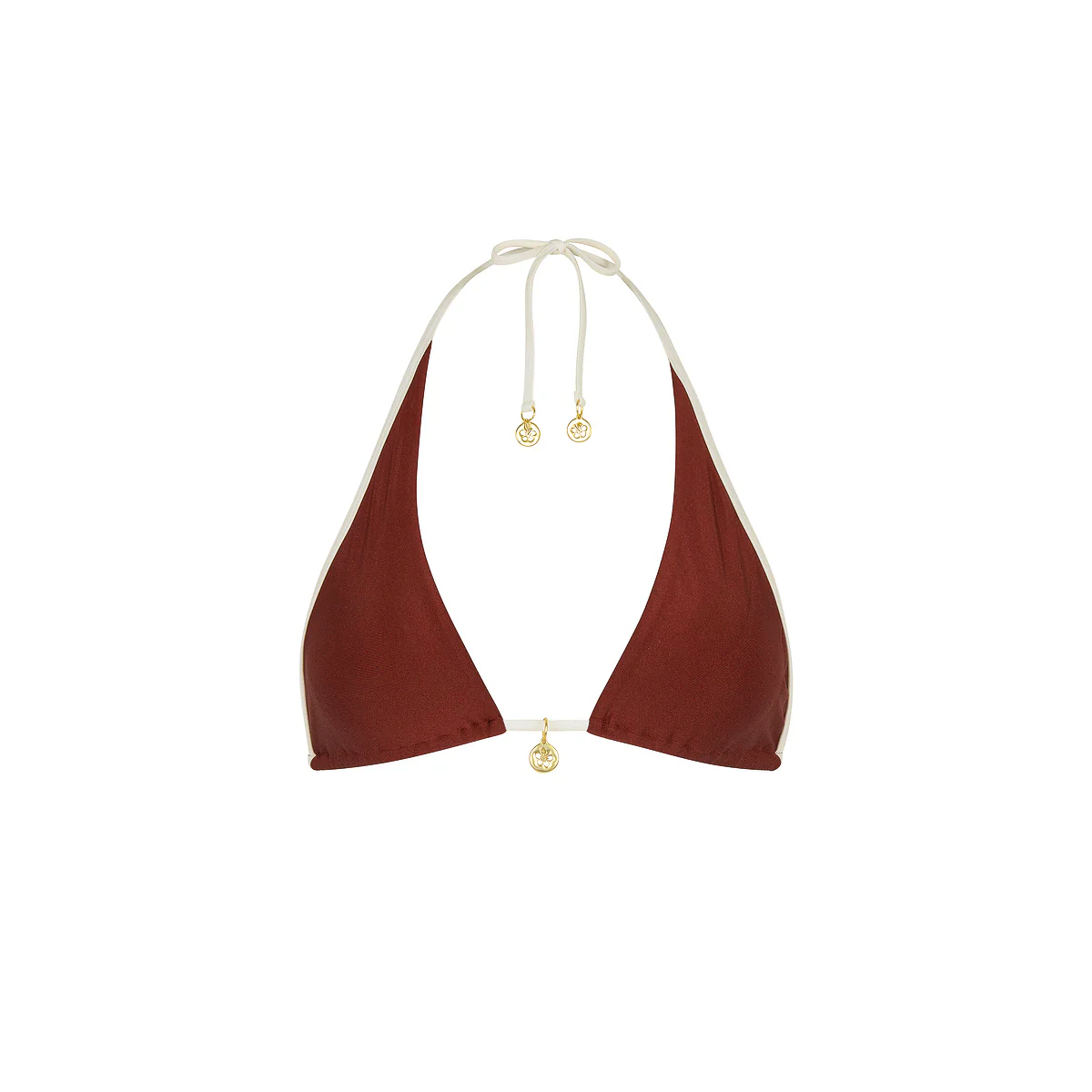 1906-bind-tie-halter-bikini-top-cinnamon-sugar-1.webp Bind Tie Halter Bikini Top - Cinnamon Sugar