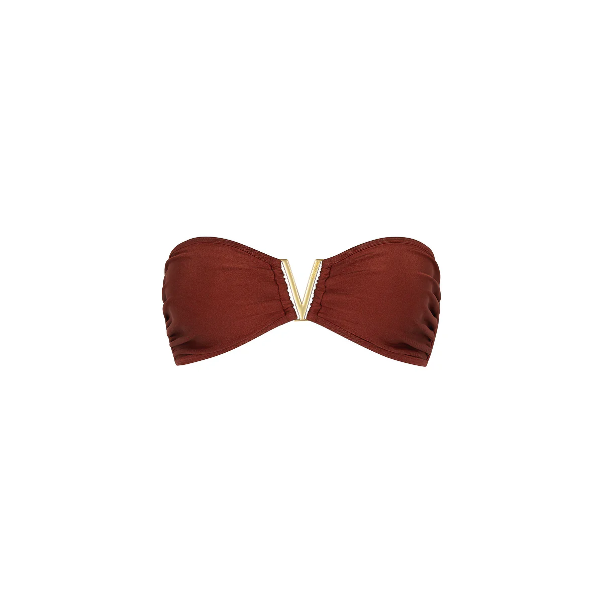 1914-mega-v-strapless-bandeau-bikini-top-cinnamon-sugar-1.webp Mega V Strapless Bandeau Bikini Top - Cinnamon Sugar
