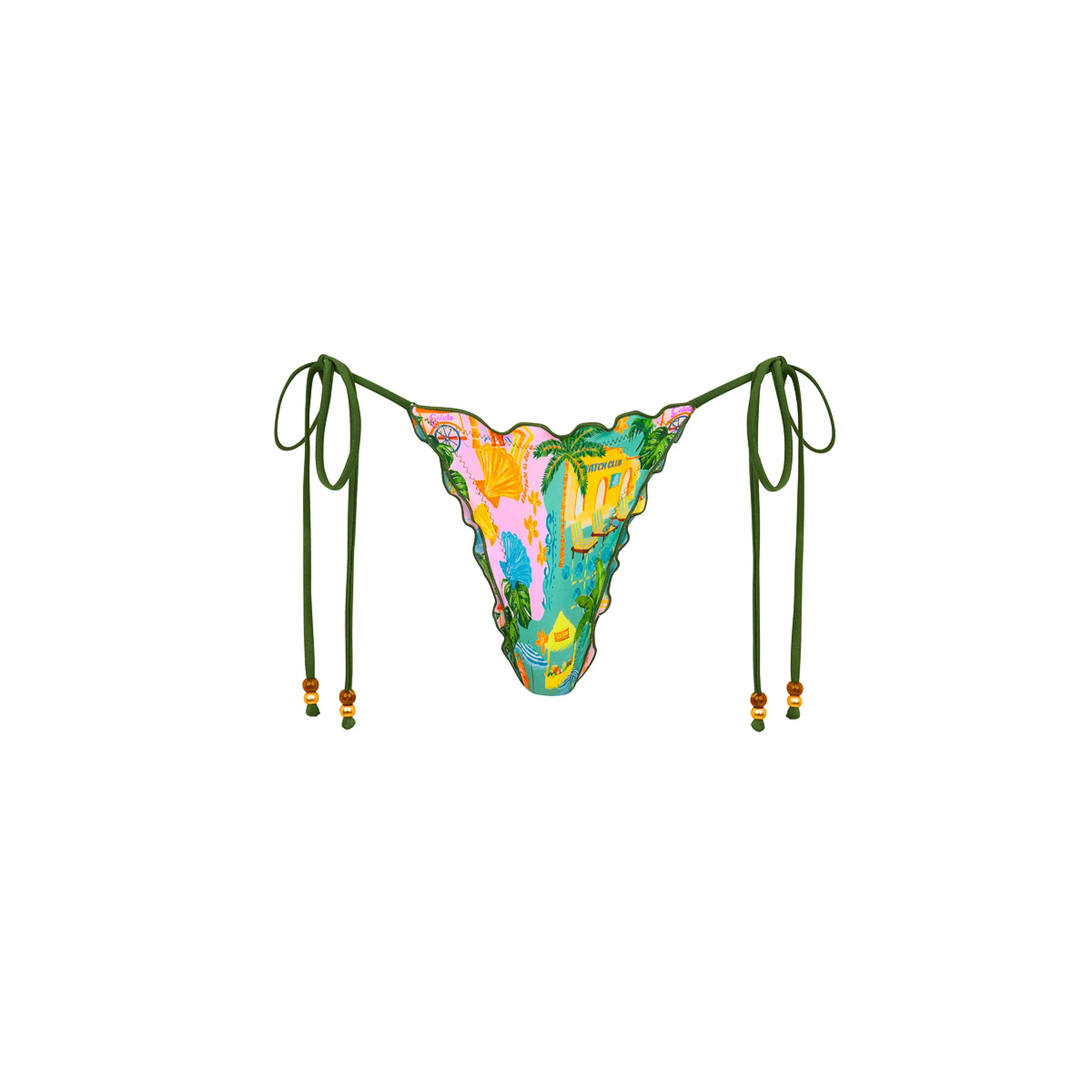 2129-lettuce-edge-thong-tie-bikini-bottom-sunlit-spritz-1.webp Lettuce Edge Thong Tie Bikini Bottom - Sunlit Spritz