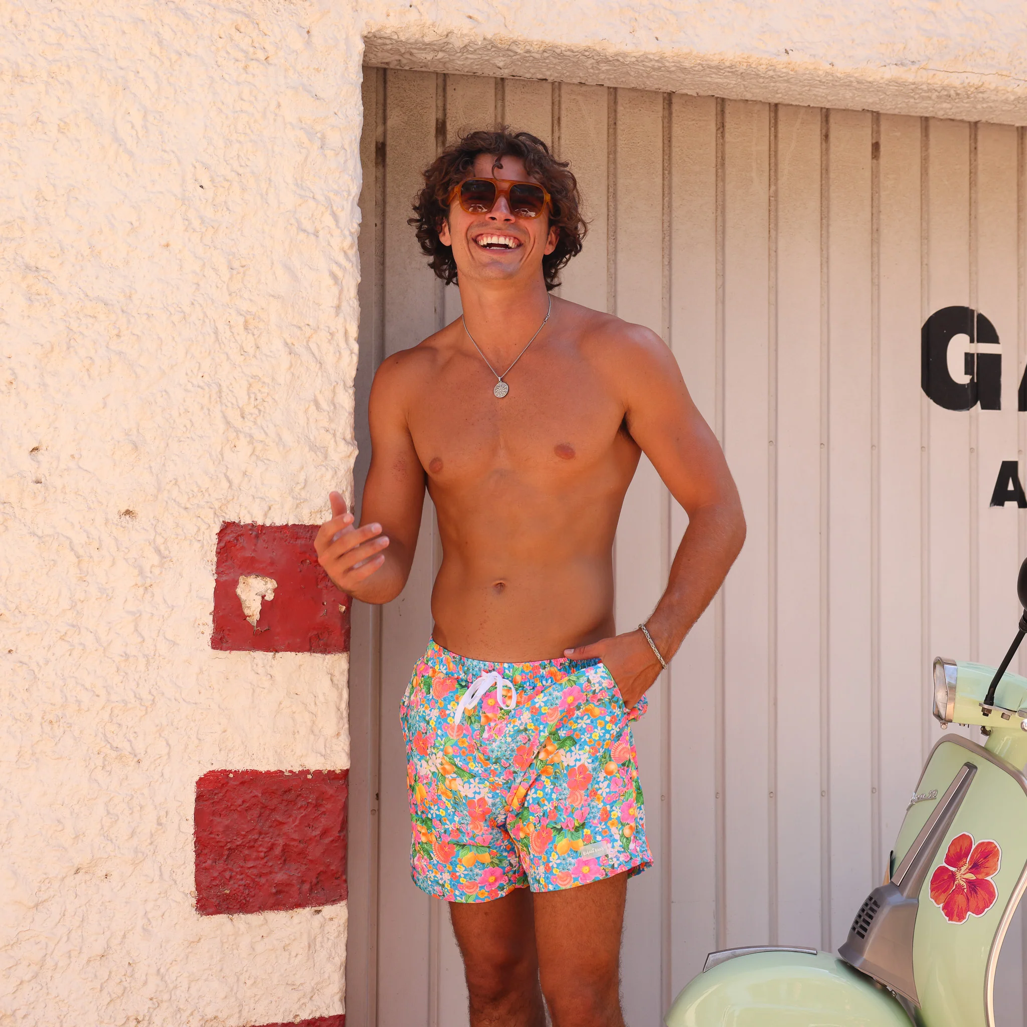 215-men-s-swim-trunks-mermaid-garden-7.webp Men's Swim Trunks - Mermaid Garden