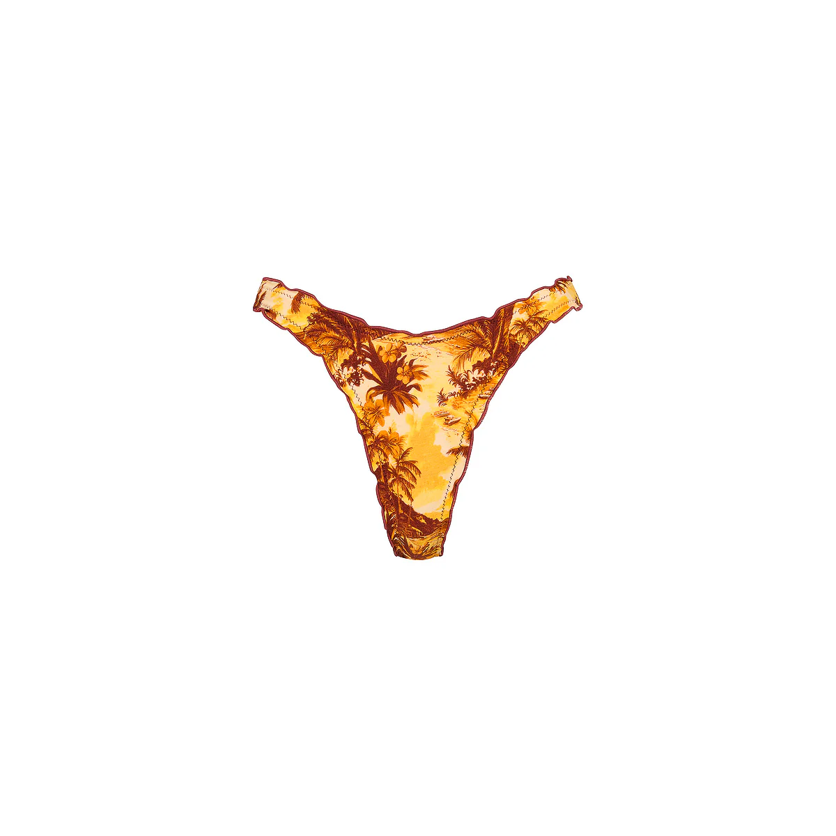 2205-lettuce-edge-thong-bikini-bottom-vintage-vacay-1.webp Lettuce Edge Thong Bikini Bottom - Vintage Vacay