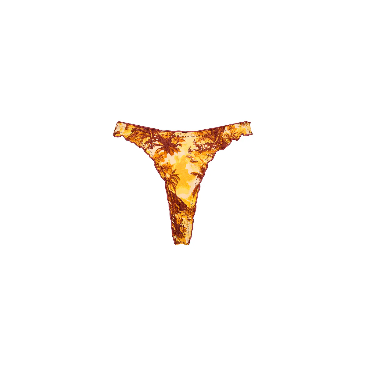 2205-lettuce-edge-thong-bikini-bottom-vintage-vacay-8.webp Lettuce Edge Thong Bikini Bottom - Vintage Vacay
