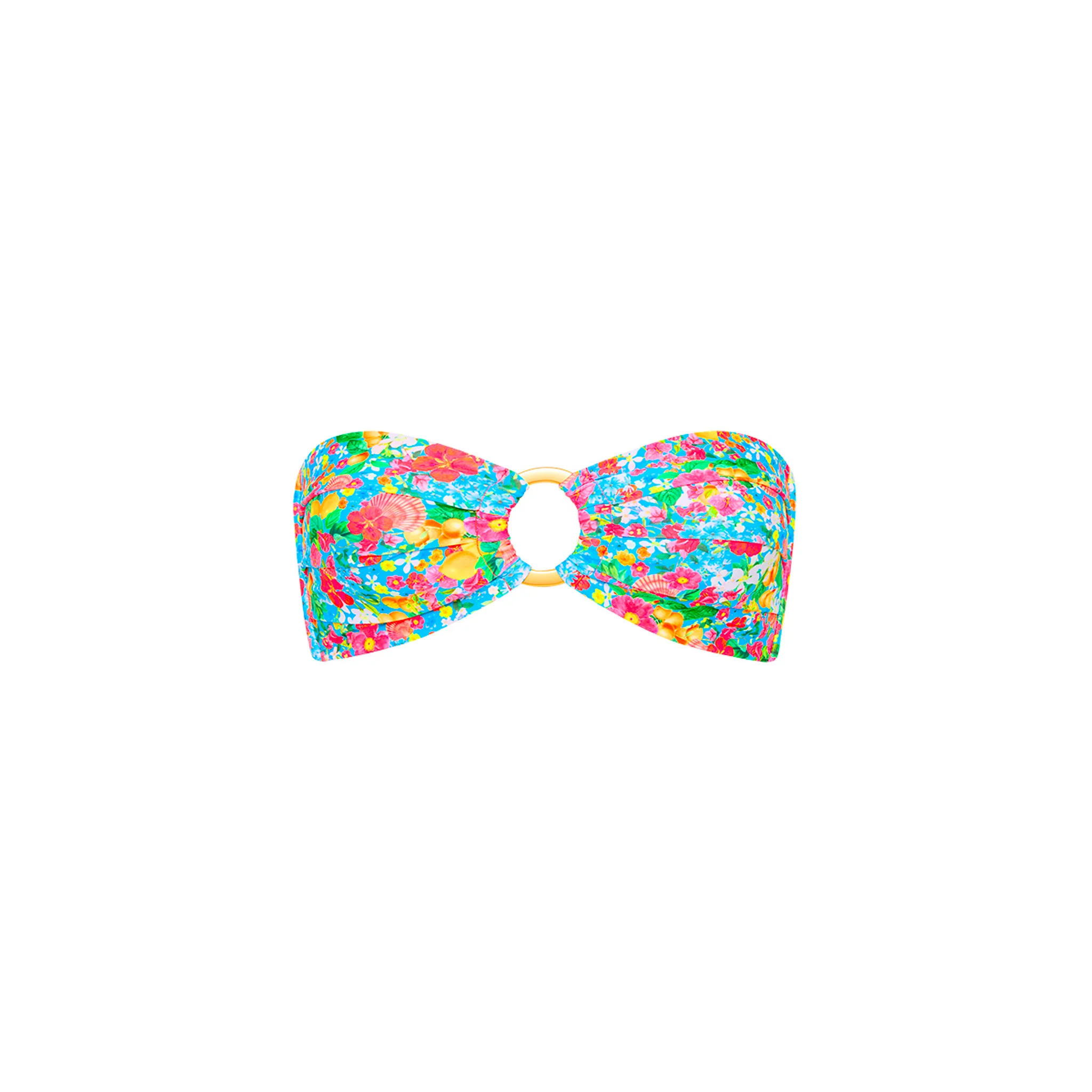 222-strapless-bandeau-bikini-top-mermaid-garden-1.webp Strapless Bandeau Bikini Top - Mermaid Garden