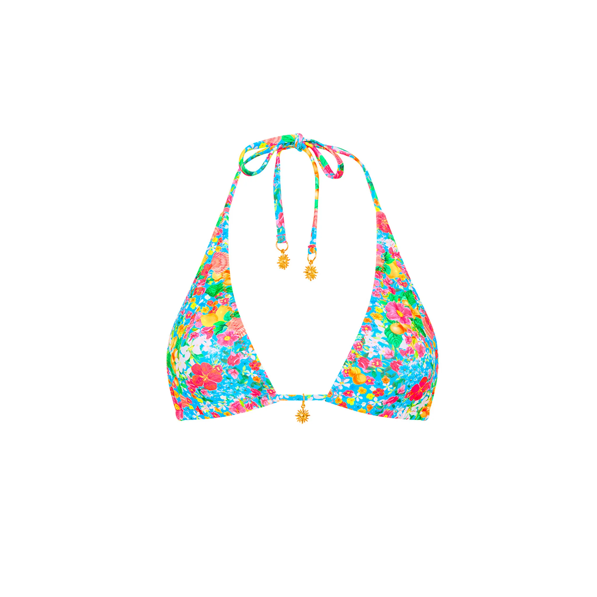 229-classic-tie-halter-bikini-top-mermaid-garden-1.webp Classic Tie Halter Bikini Top - Mermaid Garden