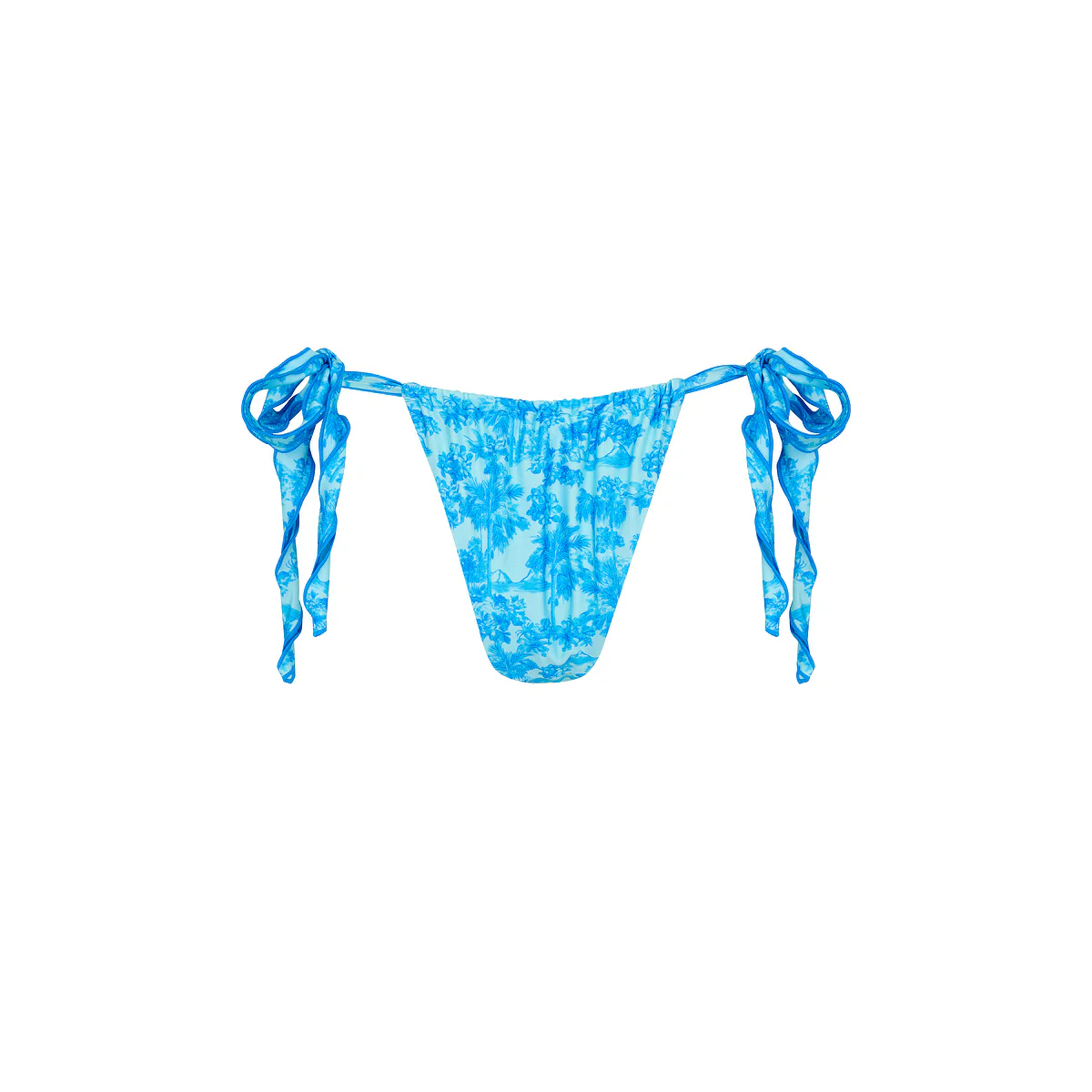 2452-lettuce-tie-ruched-thong-bikini-bottom-ocean-paradise-8.webp Lettuce Tie Ruched Thong Bikini Bottom - Ocean Paradise