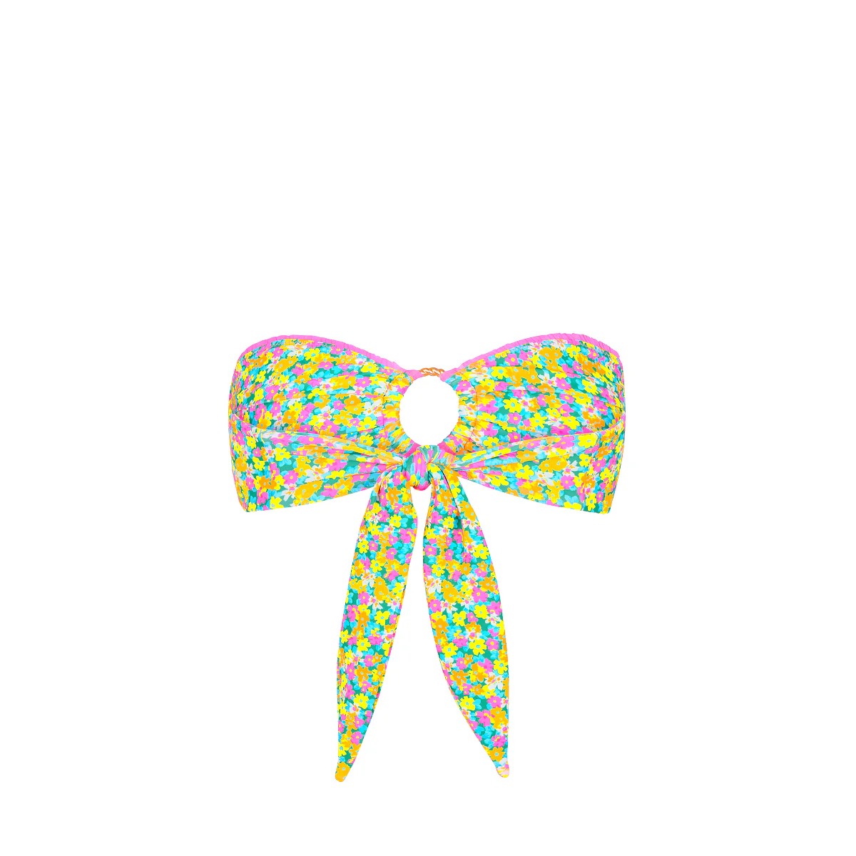 Decorative Strapless Bikini Top - Hula Honey