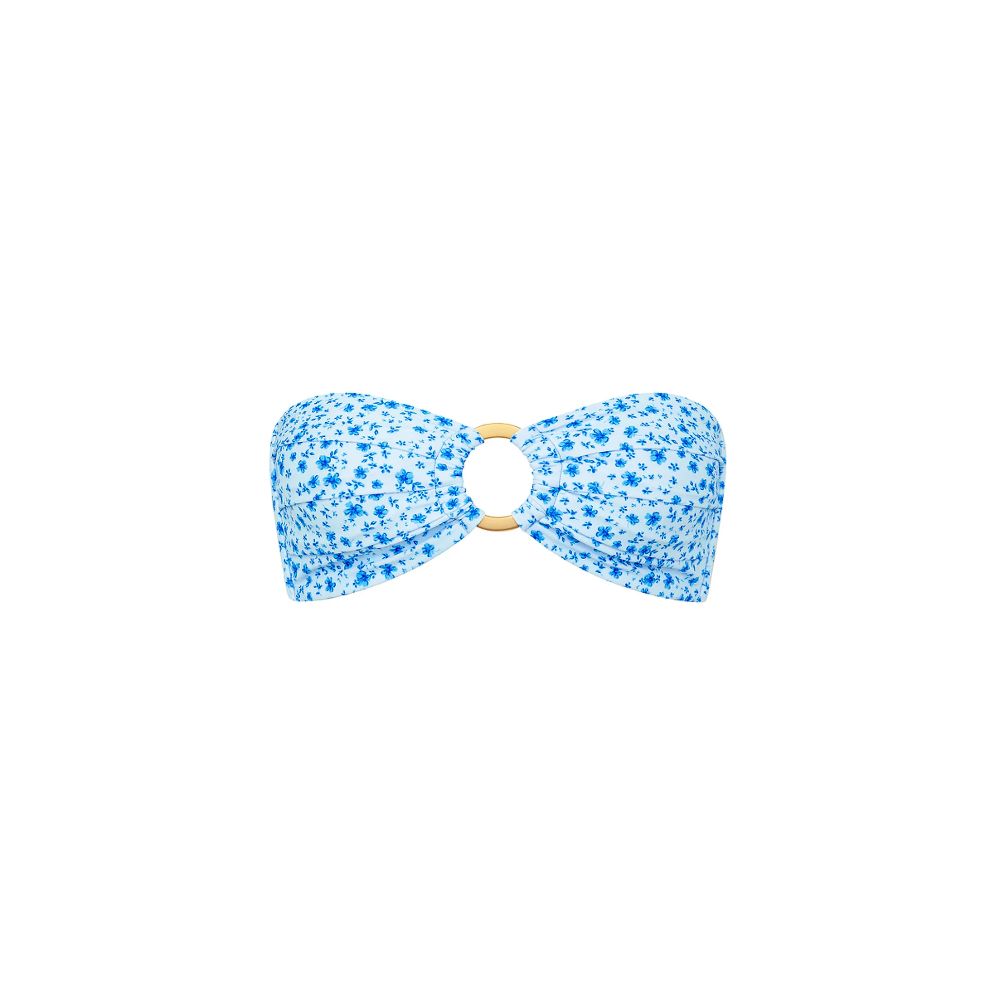 2526-strapless-bandeau-bikini-top-dream-flower-1.webp Strapless Bandeau Bikini Top - Dream Flower