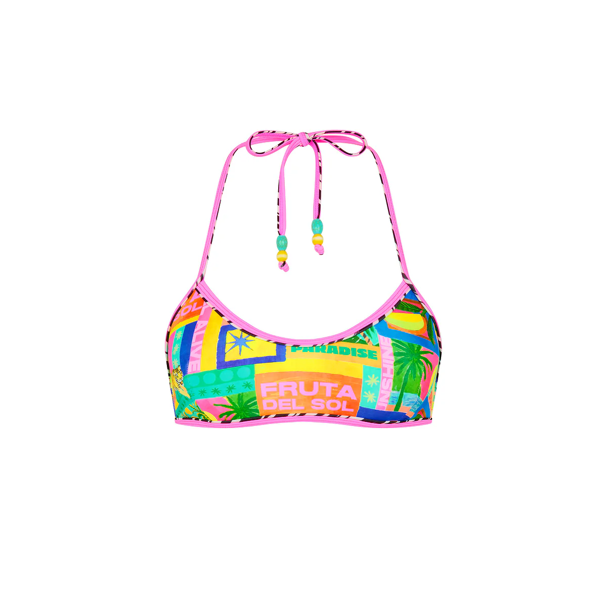 2653-double-bind-crop-halter-bikini-top-sun-honey-1.webp Double Bind Crop Halter Bikini Top - Sun Honey