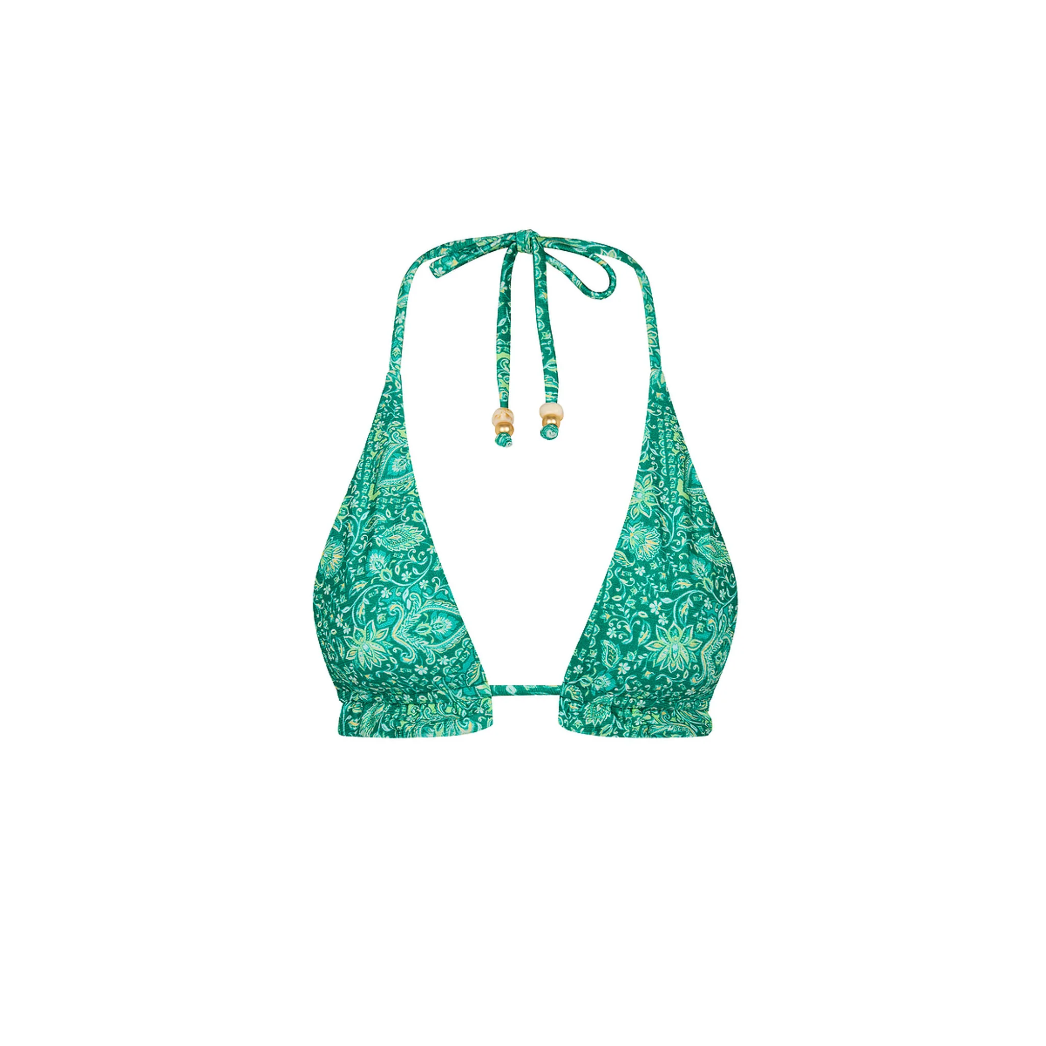 2735-frill-halter-bralette-bikini-top-emerald-aura-1.webp Frill Halter Bralette Bikini Top - Emerald Aura
