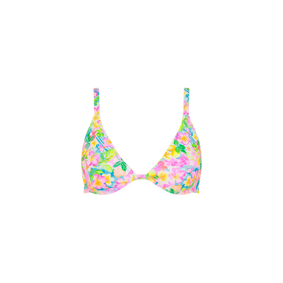 2773-underwire-triangle-d-cup-bikini-top-summer-daydreams-1.webp Underwire Triangle D+ Cup Bikini Top - Summer Daydreams