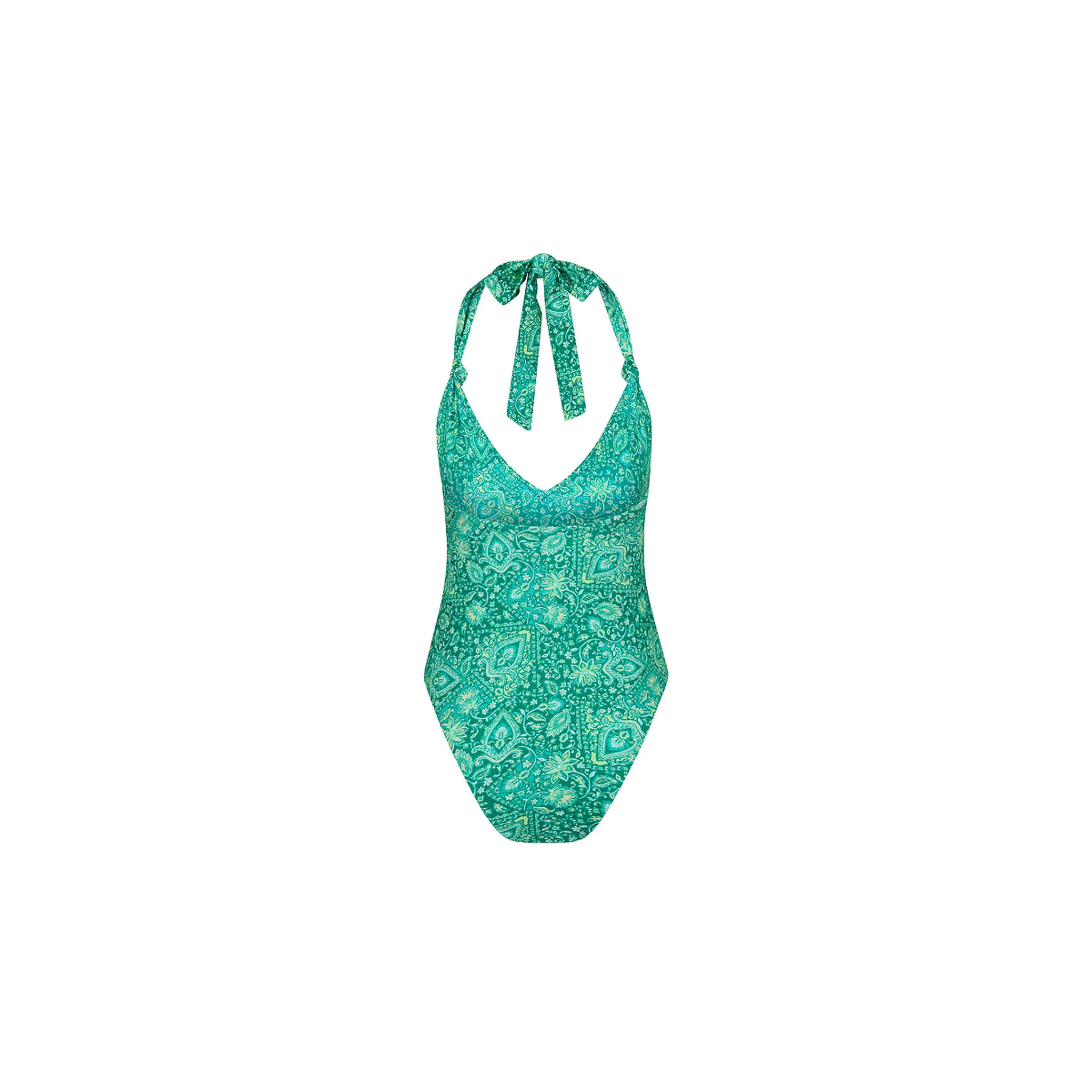 2795-soft-knot-halter-one-piece-emerald-aura-7.webp Soft Knot Halter One Piece - Emerald Aura
