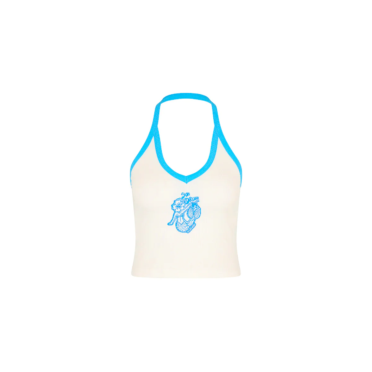 3042-embroidered-dip-halter-tank-sun-drunk-1.webp Embroidered Dip Halter Tank - Sun Drunk
