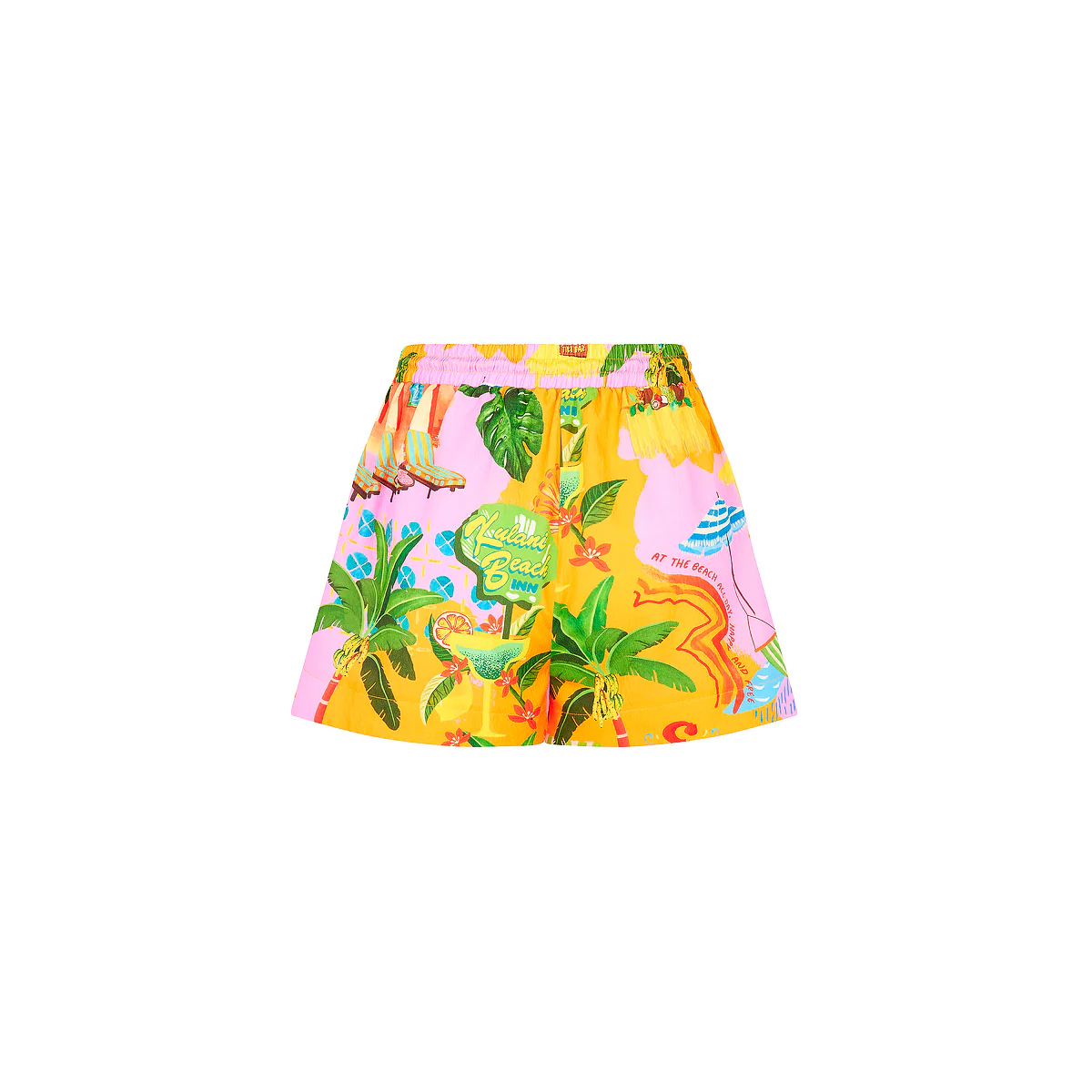 Lightweight Summer Shorts - Sunlit Spritz
