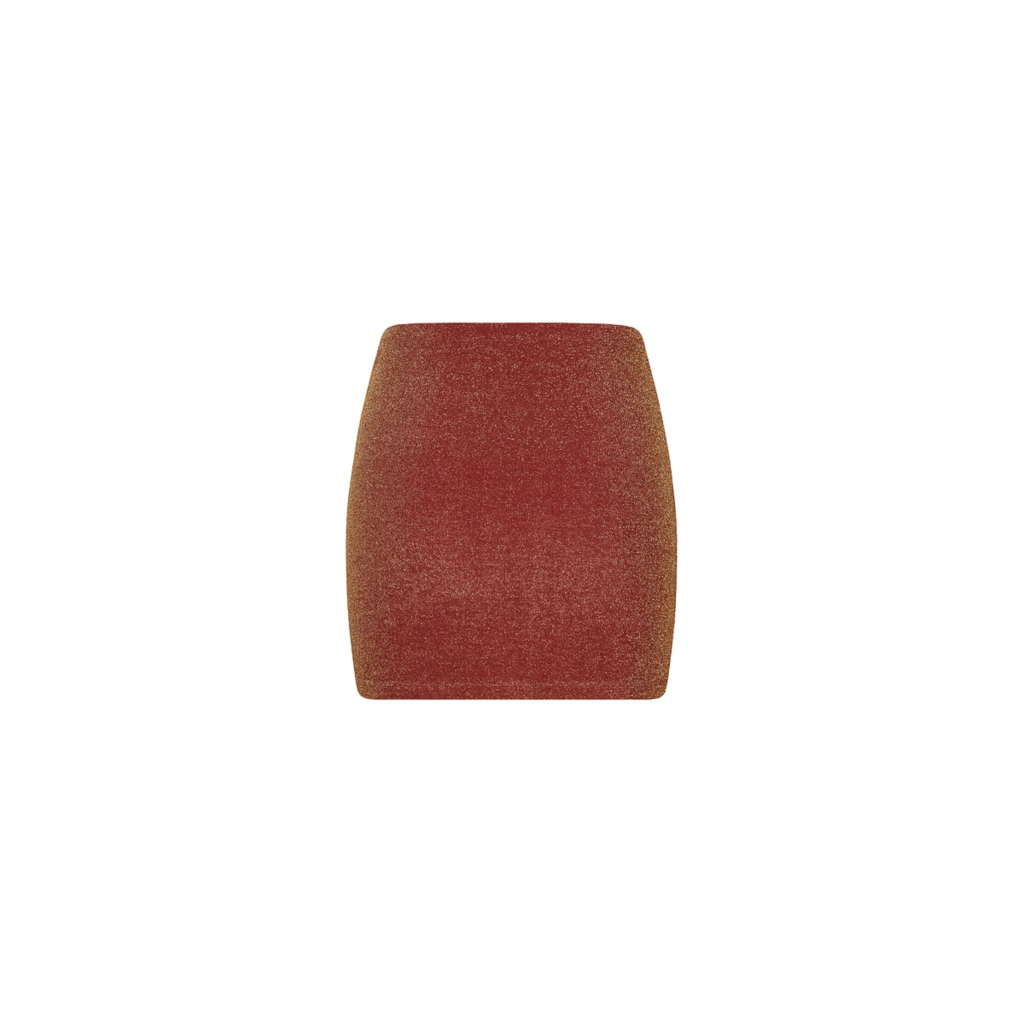 Ruched Tie Mini Skirt - Cinnamon