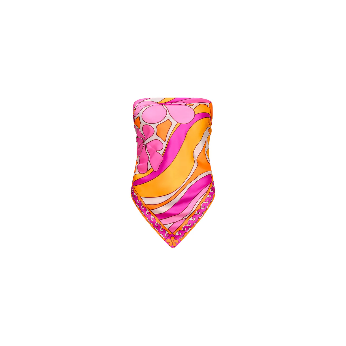 3264-summer-bandana-scarf-top-sunrise-swirl-1.webp Summer Bandana Scarf Top - Sunrise Swirl