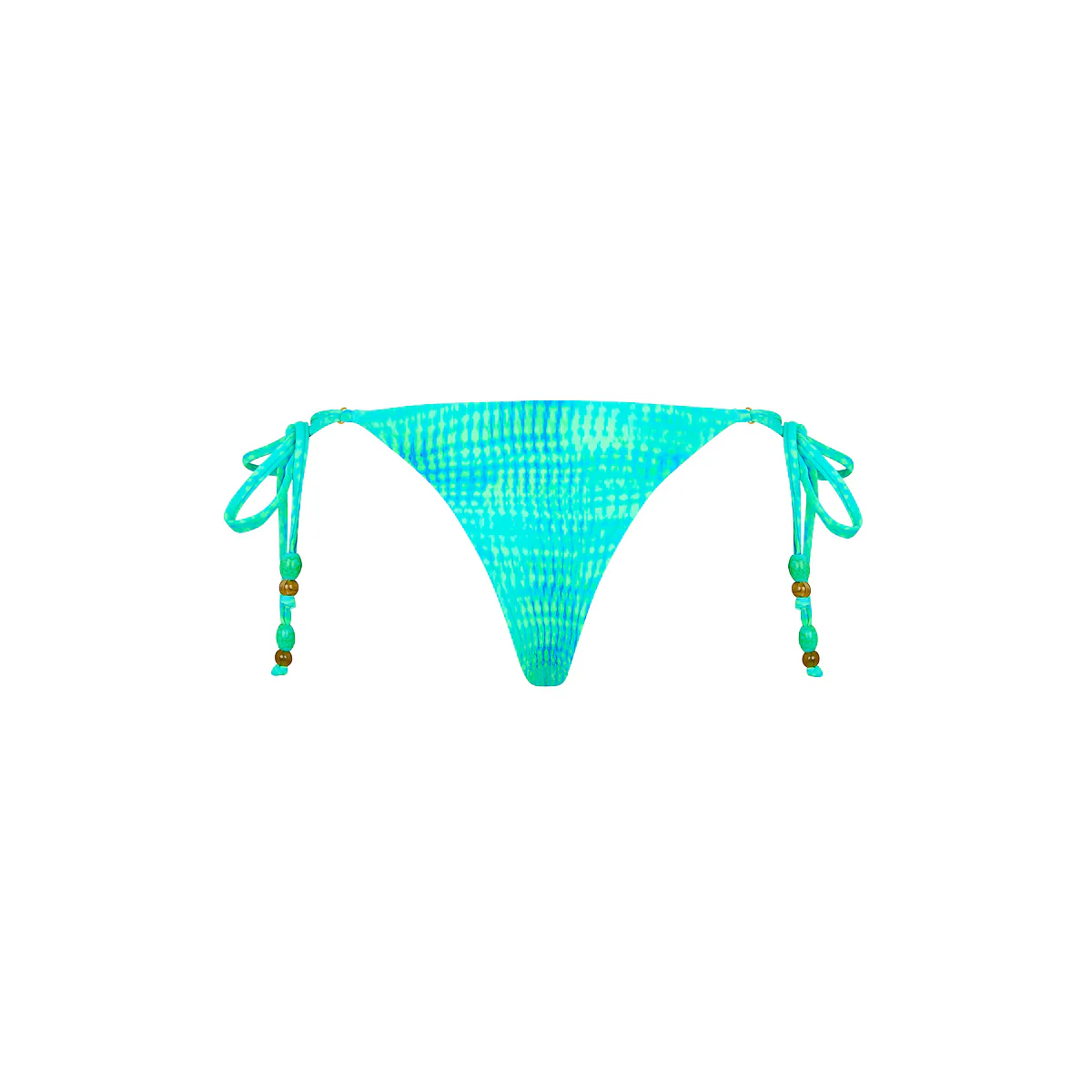 Thong Tie Side Bikini Bottom - Summer Seas