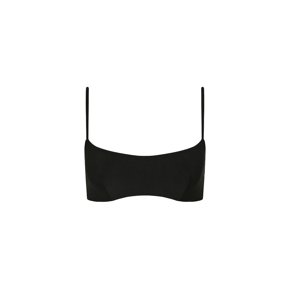 3454-invisible-underwire-crop-bikini-top-twilight-black-1.webp Invisible Underwire Crop Bikini Top - Twilight Black