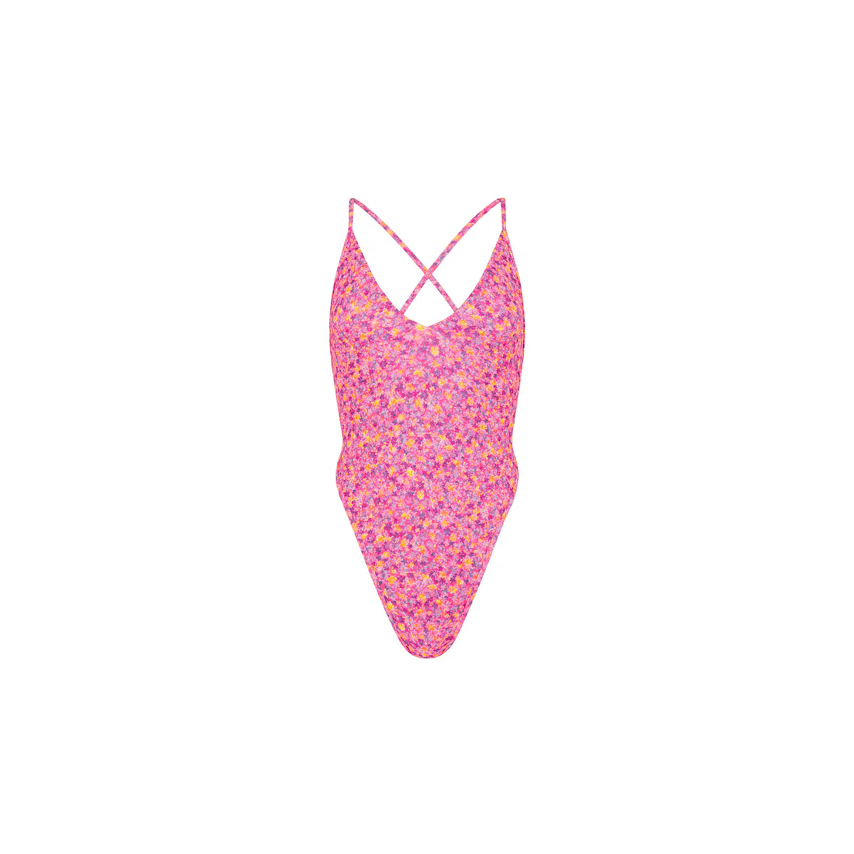 3584-plunge-cross-back-one-piece-gelato-bloom-1.webp Plunge Cross Back One Piece - Gelato Bloom