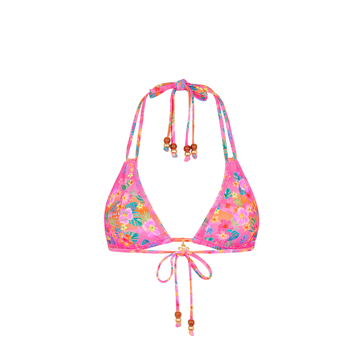 Halter Bralette Bikini Top - Summer Glow
