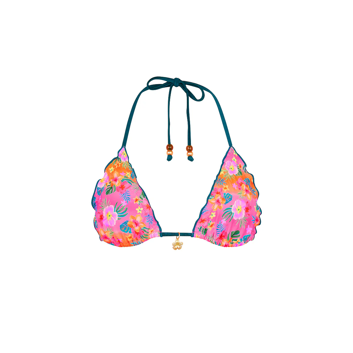 3657-lettuce-edge-bralette-bikini-top-summer-glow-1.webp Lettuce Edge Bralette Bikini Top - Summer Glow