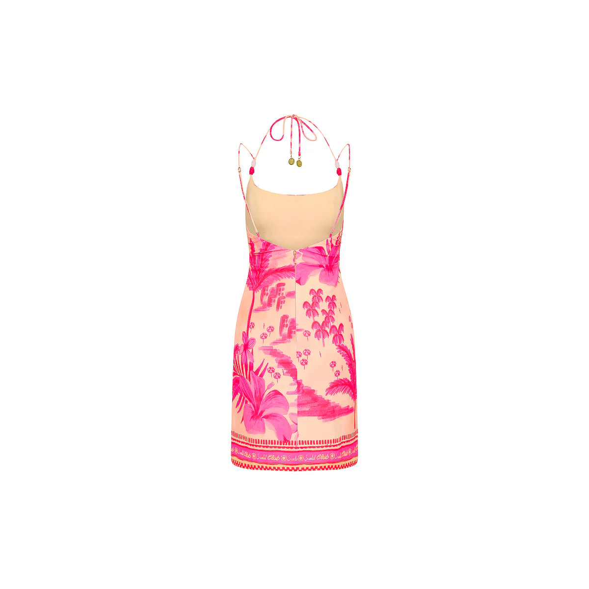 Beaded String Mini Dress - Sippin Pretty