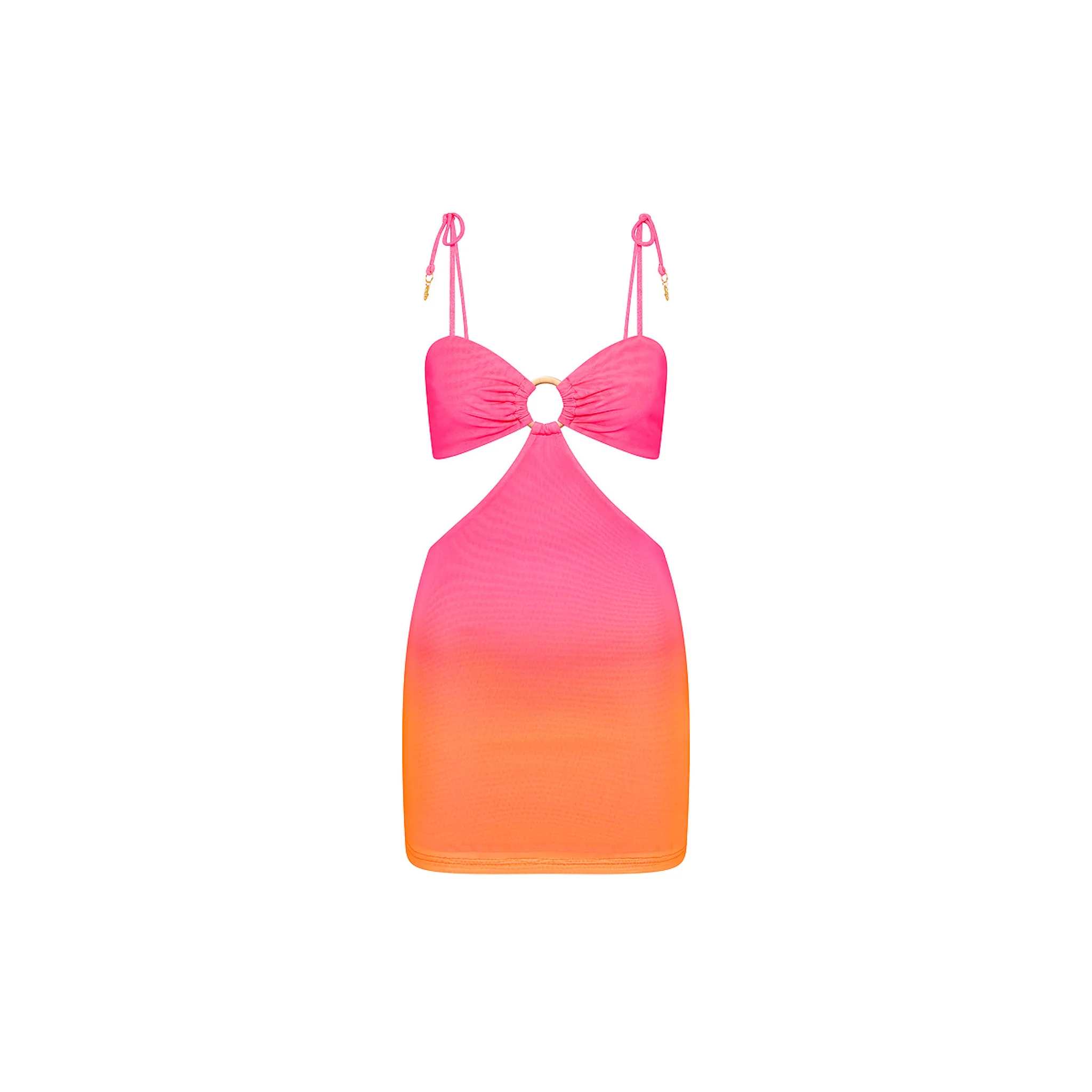 4039-ring-cut-out-mini-dress-tropical-heatwave-1.webp Ring Cut Out Mini Dress - Tropical Heatwave
