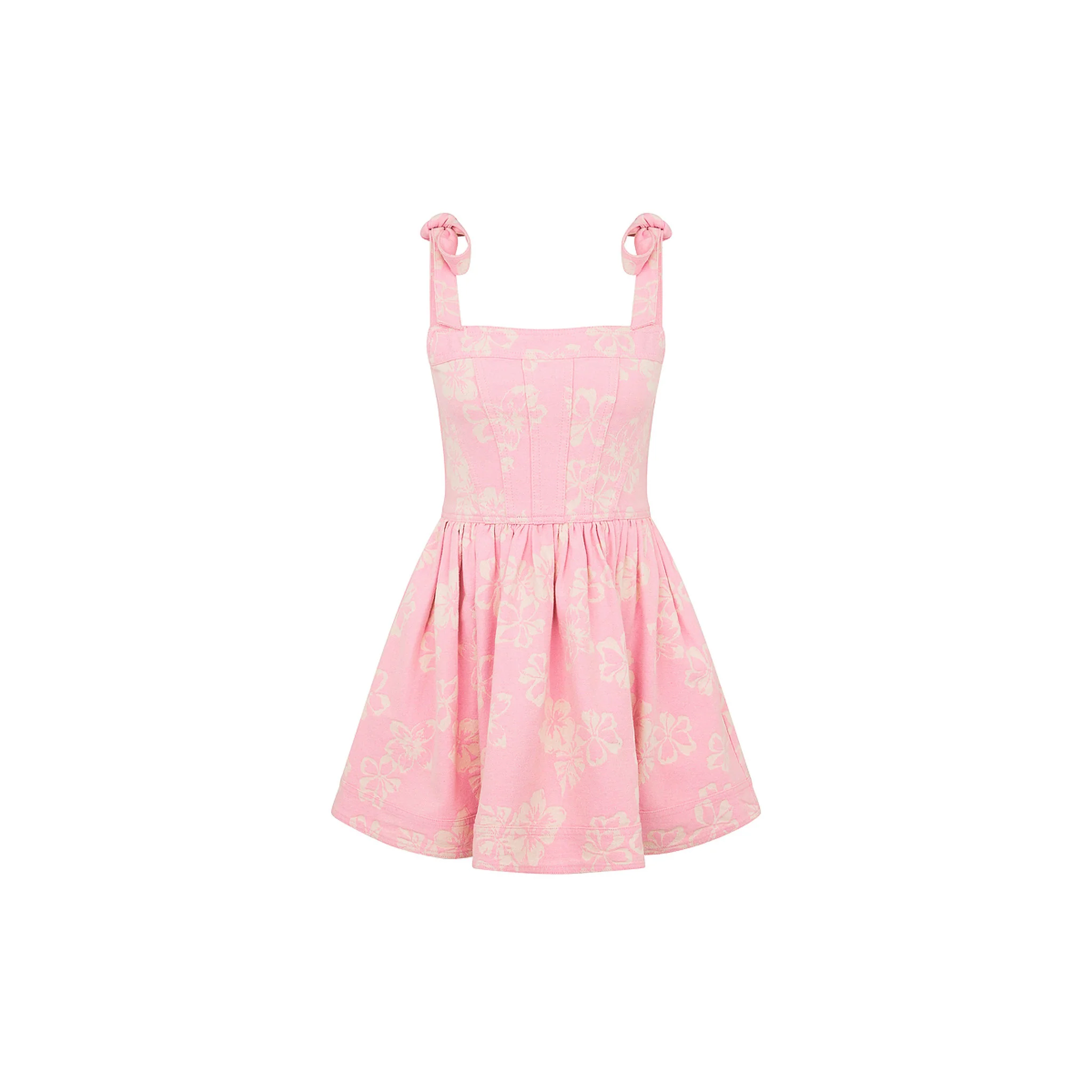 4051-ruffle-corset-mini-dress-pixie-denim-1.webp Ruffle Corset Mini Dress - Pixie Denim