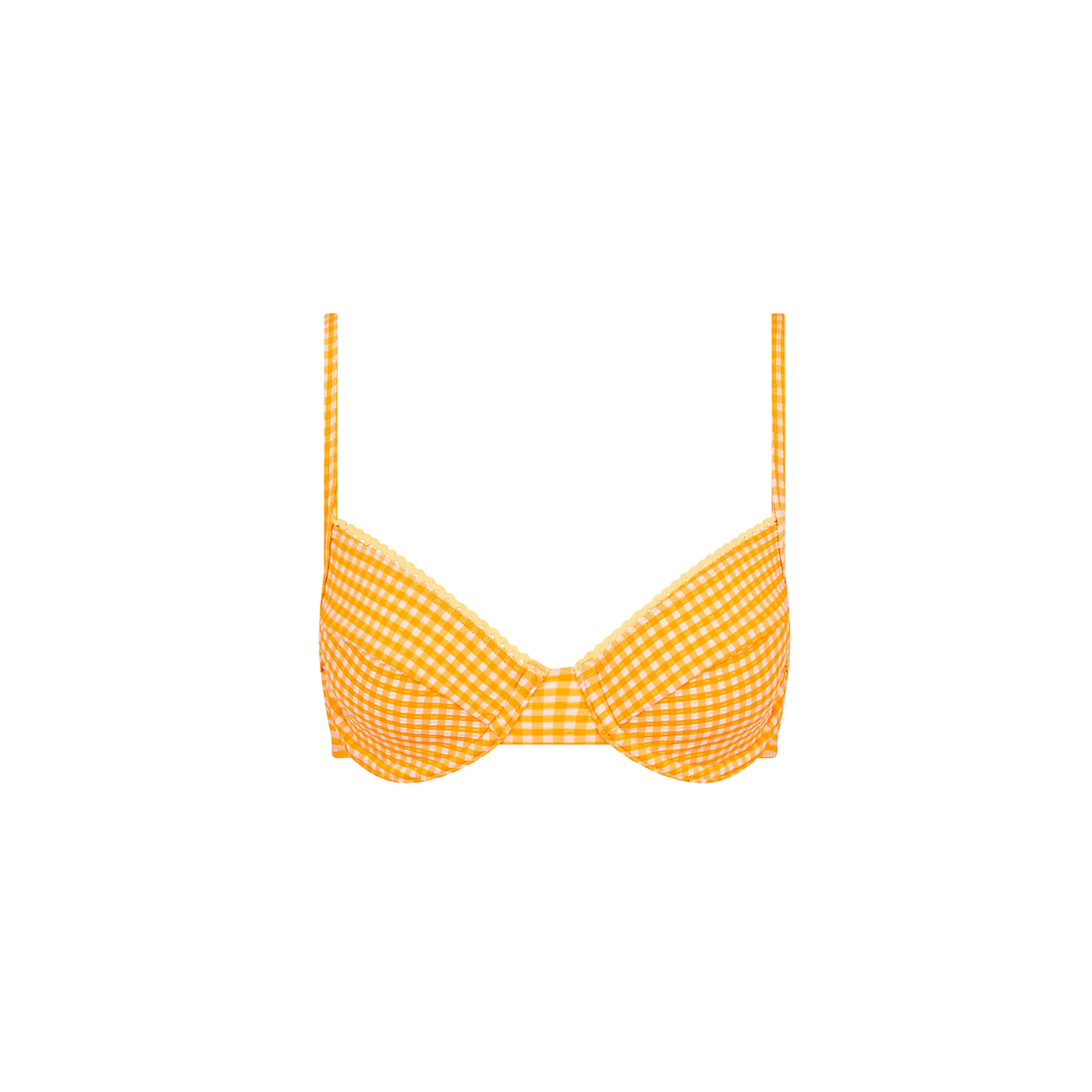 4389-decorative-ditzy-underwire-bikini-top-orange-cream-1.webp Decorative Ditzy Underwire Bikini Top - Orange Cream