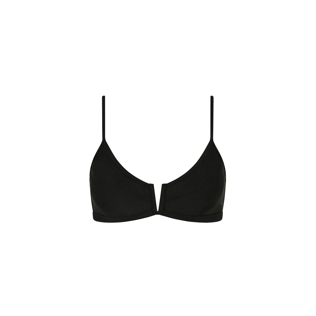 4543-bind-slim-v-crop-bikini-top-twilight-black-1.webp Bind Slim V Crop Bikini Top - Twilight Black