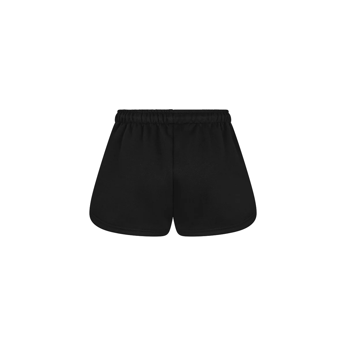 Embroidered Track Shorts - Twilight Black