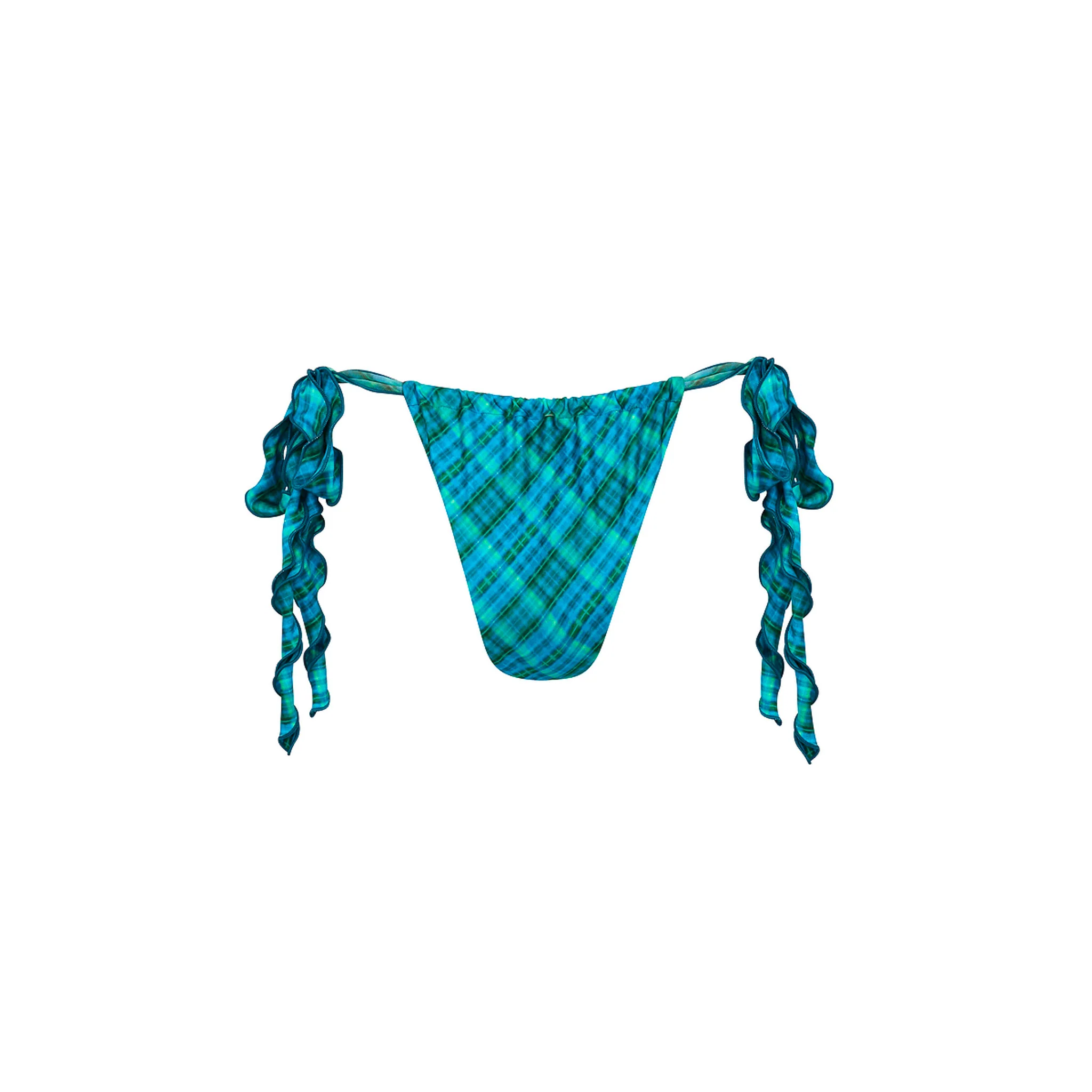 4734-lettuce-tie-ruched-thong-bikini-bottom-tropic-dip-10.webp Lettuce Tie Ruched Thong Bikini Bottom - Tropic Dip