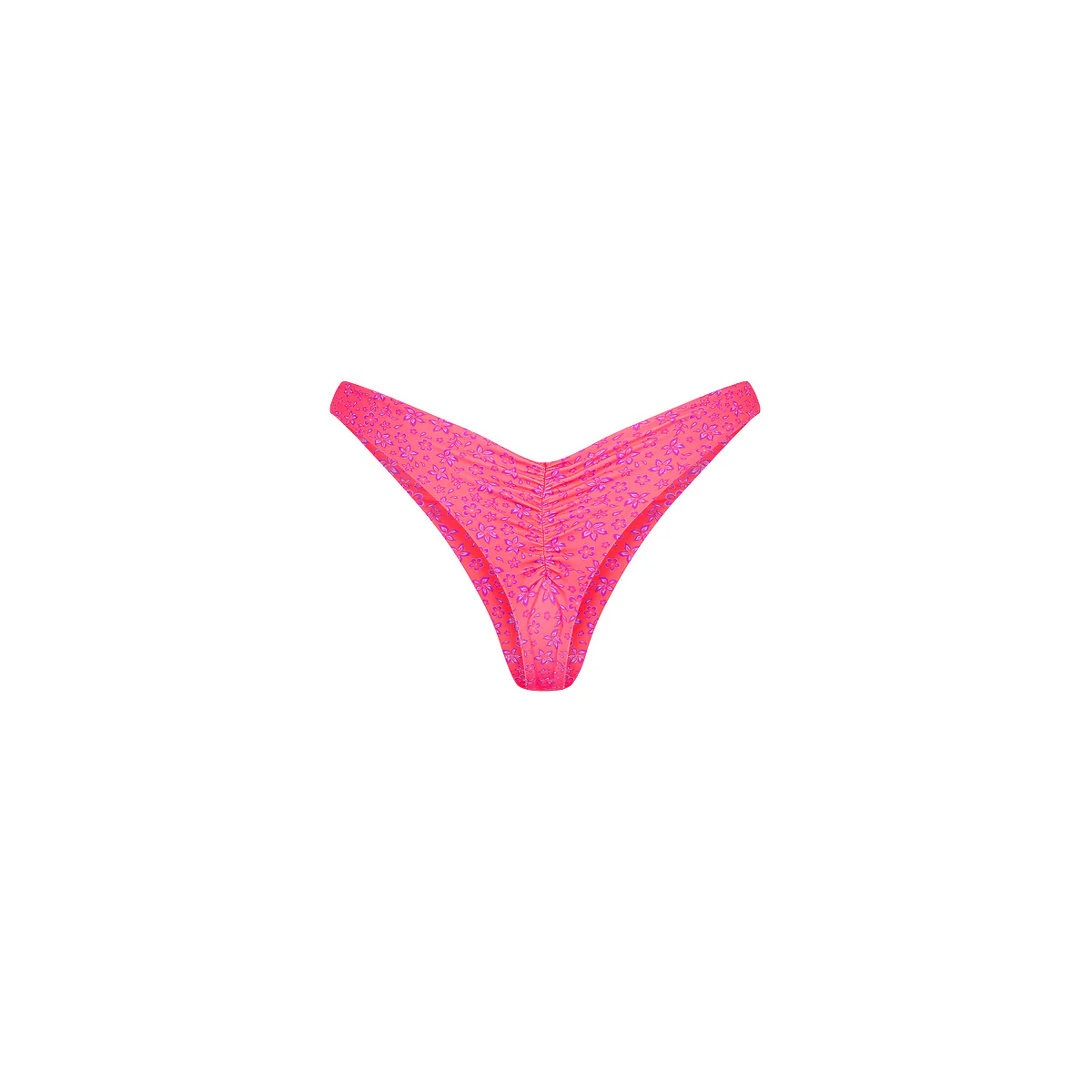 4863-gathered-deep-v-thong-bikini-bottom-kiss-me-9.webp Gathered Deep V Thong Bikini Bottom - Kiss Me