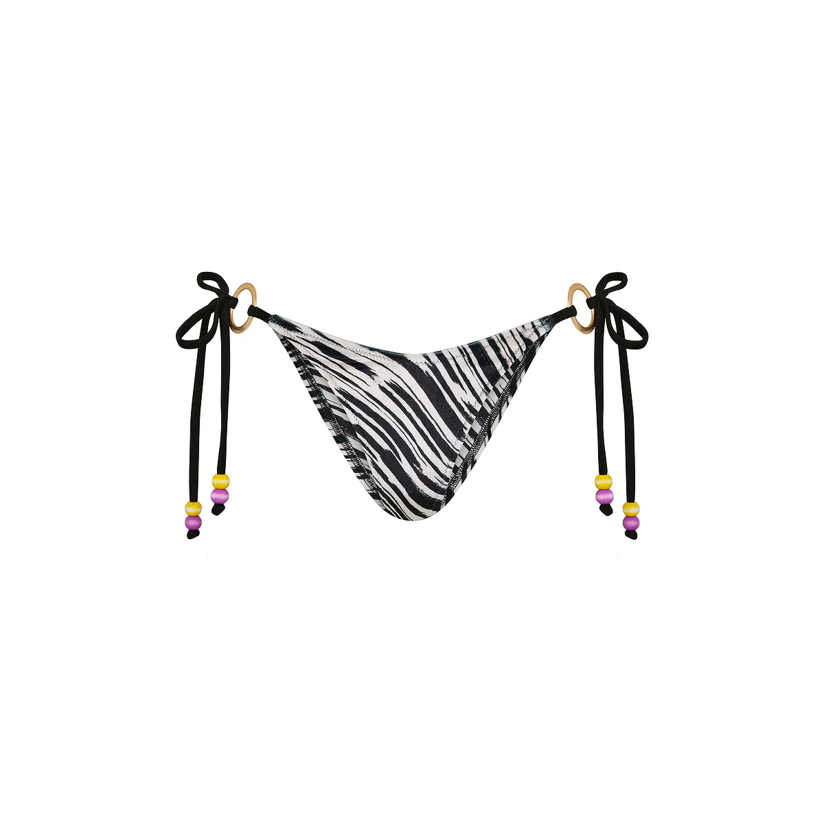 4927-ring-cheeky-tie-bikini-bottom-wild-honey-1.webp Ring Cheeky Tie Bikini Bottom - Wild Honey