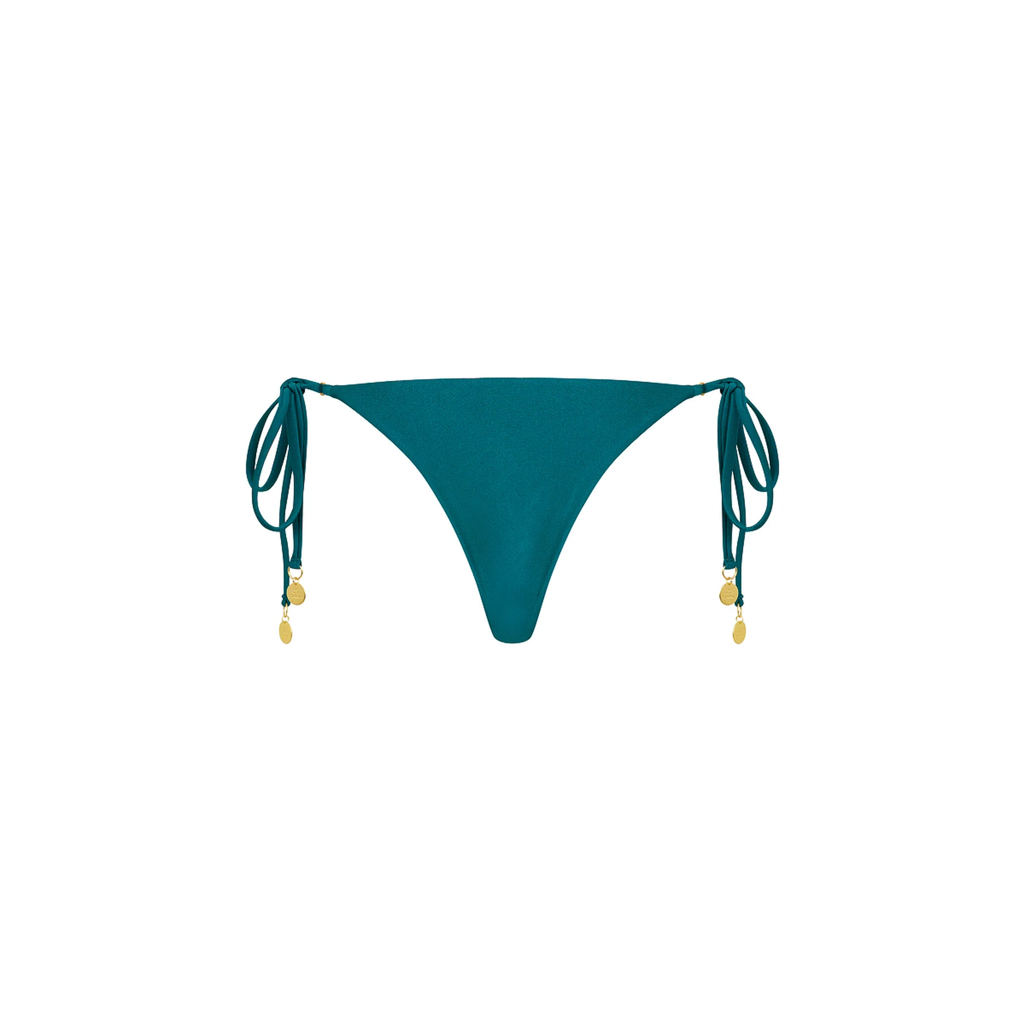 Thong Tie Side Bikini Bottom - Laguna Haze